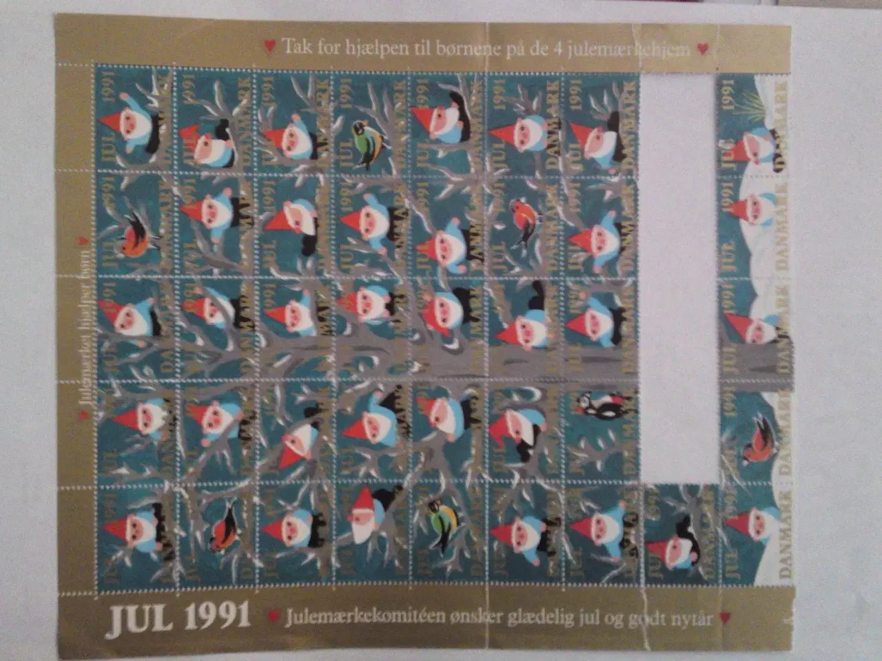 Billede 1 - Julemærket 1991