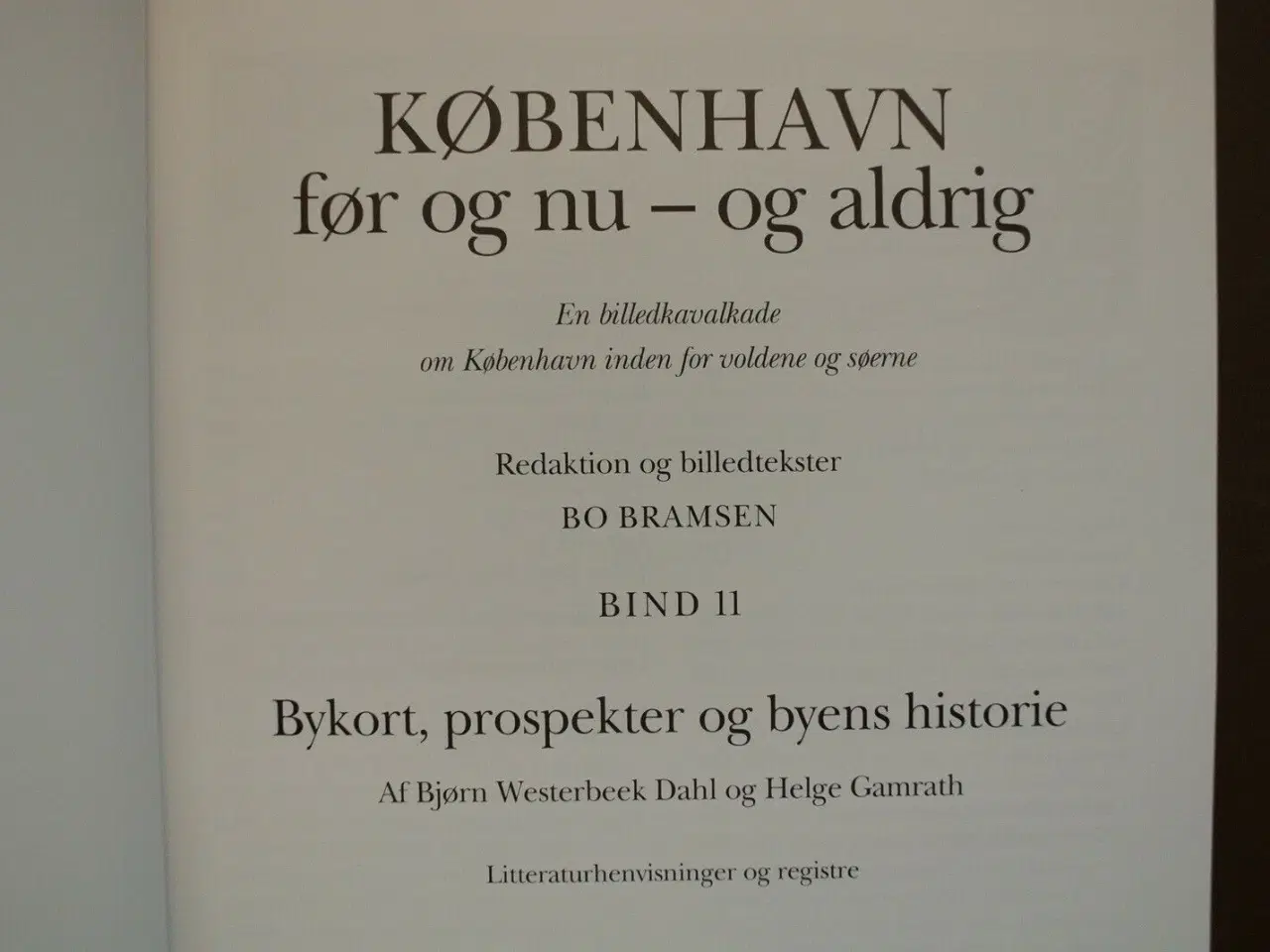 Billede 2 - københavn før og nu og aldrig bind 11 - bykort, pr
