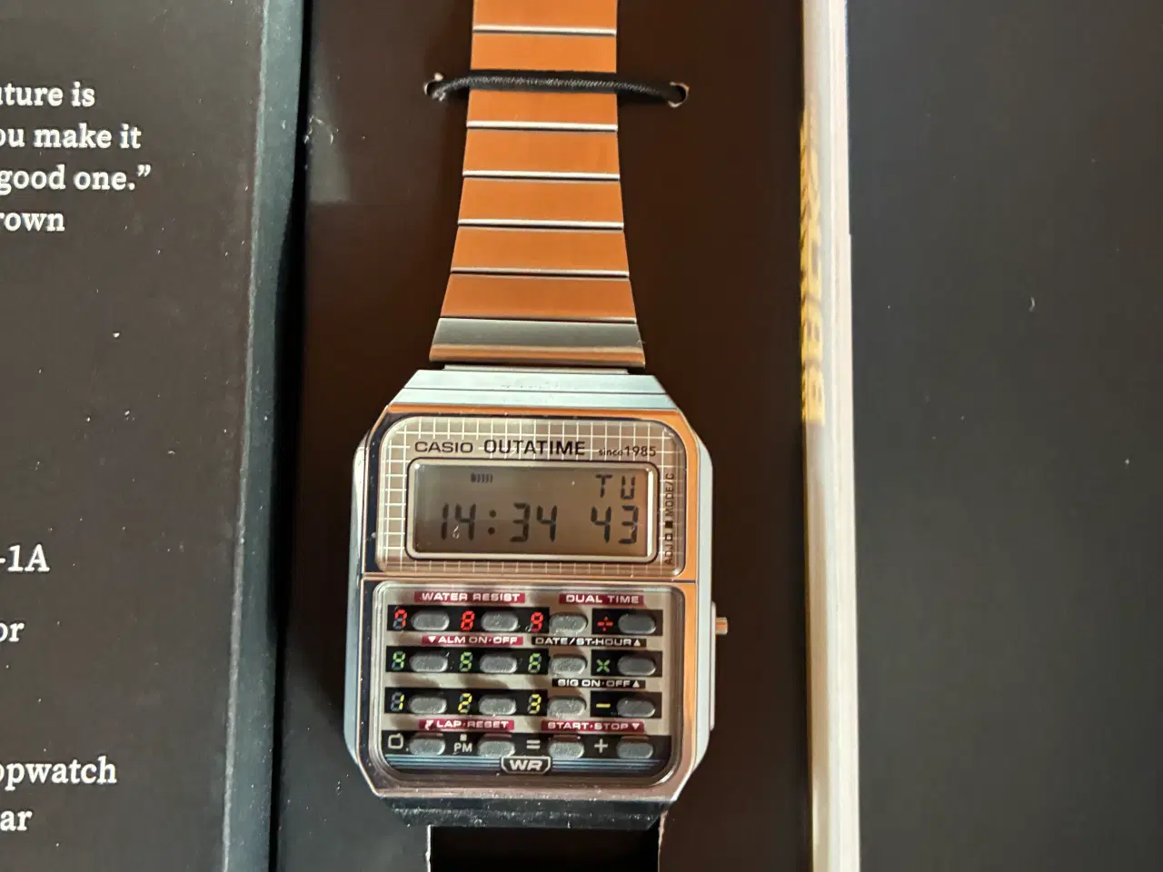 Billede 2 - casio BACK TO THE FUTURE CA-500WEBF-1AER fra 