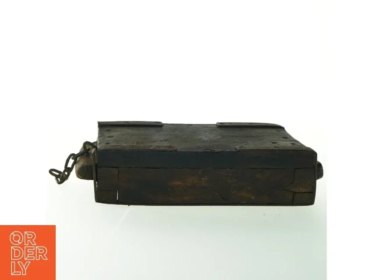 Billede 3 - Antikt trææske (str. 32 x 14 cm)