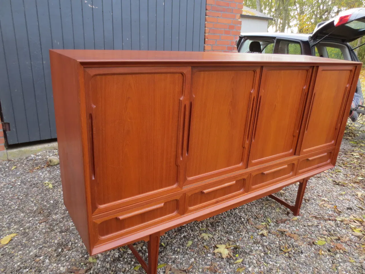 Billede 2 - 1 stk Teak Skænk Danish Furniture Controled 