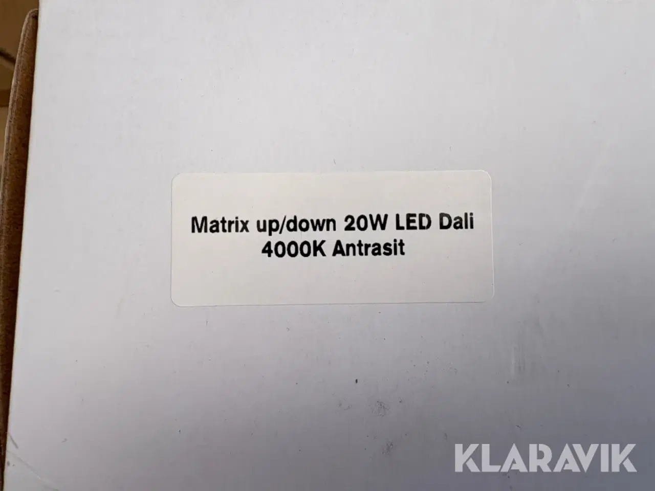 Billede 6 - Led lamper Solar Matrix up/down 20W 15 styk - Led Dali Antrasit 4K