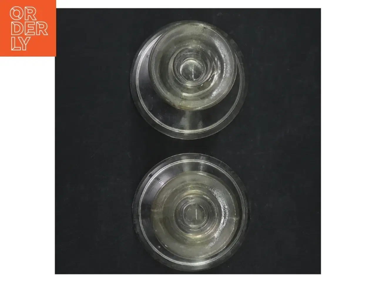 Billede 3 - Glas lysestager (str. H. 10 cm)