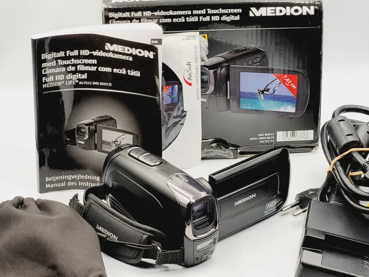 Billede 1 - ⭐️· 📹 Medion Full HD Video Kamera (MD 86652) med 