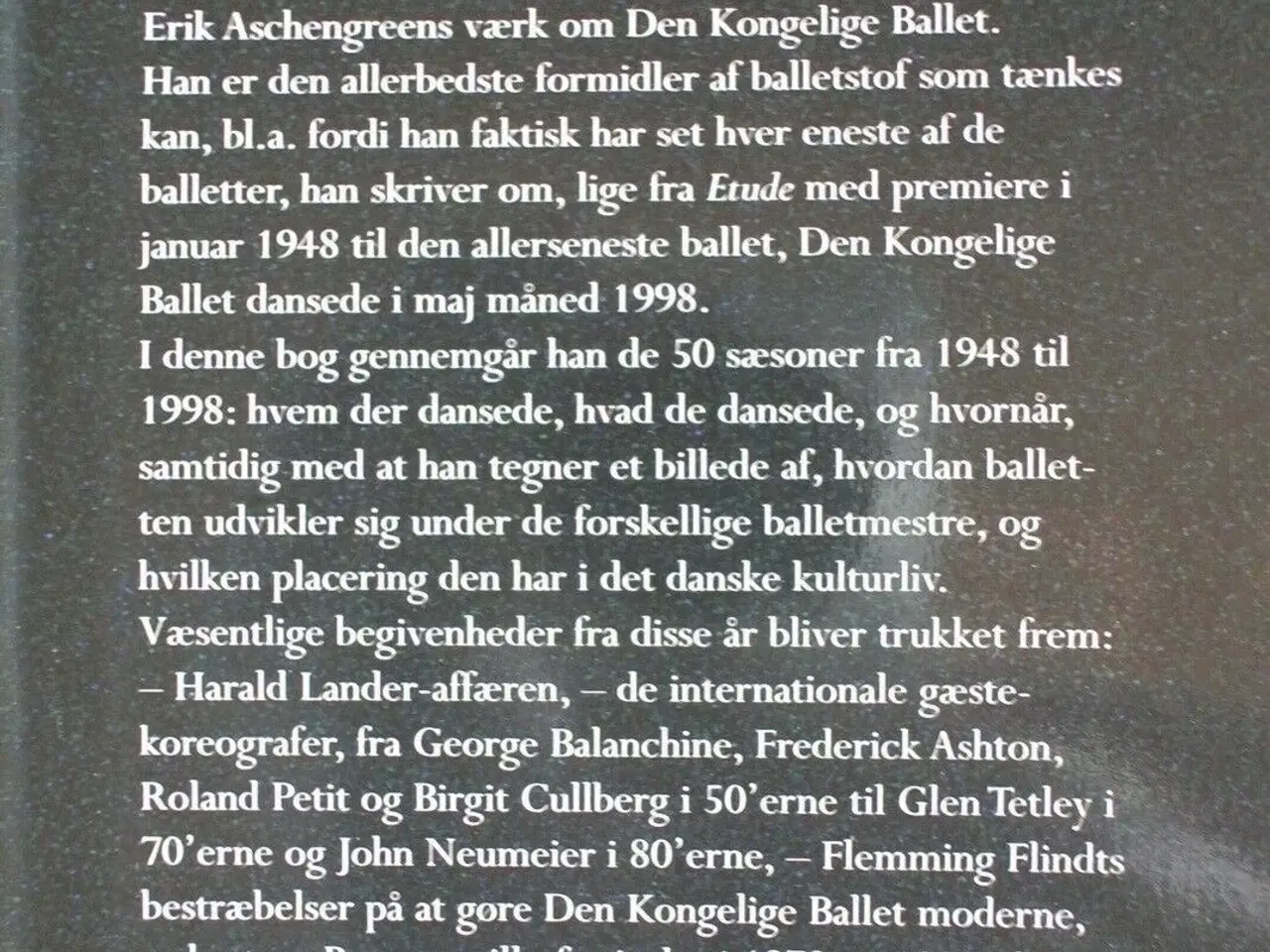 Billede 3 - der går dans - den kongelige ballet 1948-1998, af 