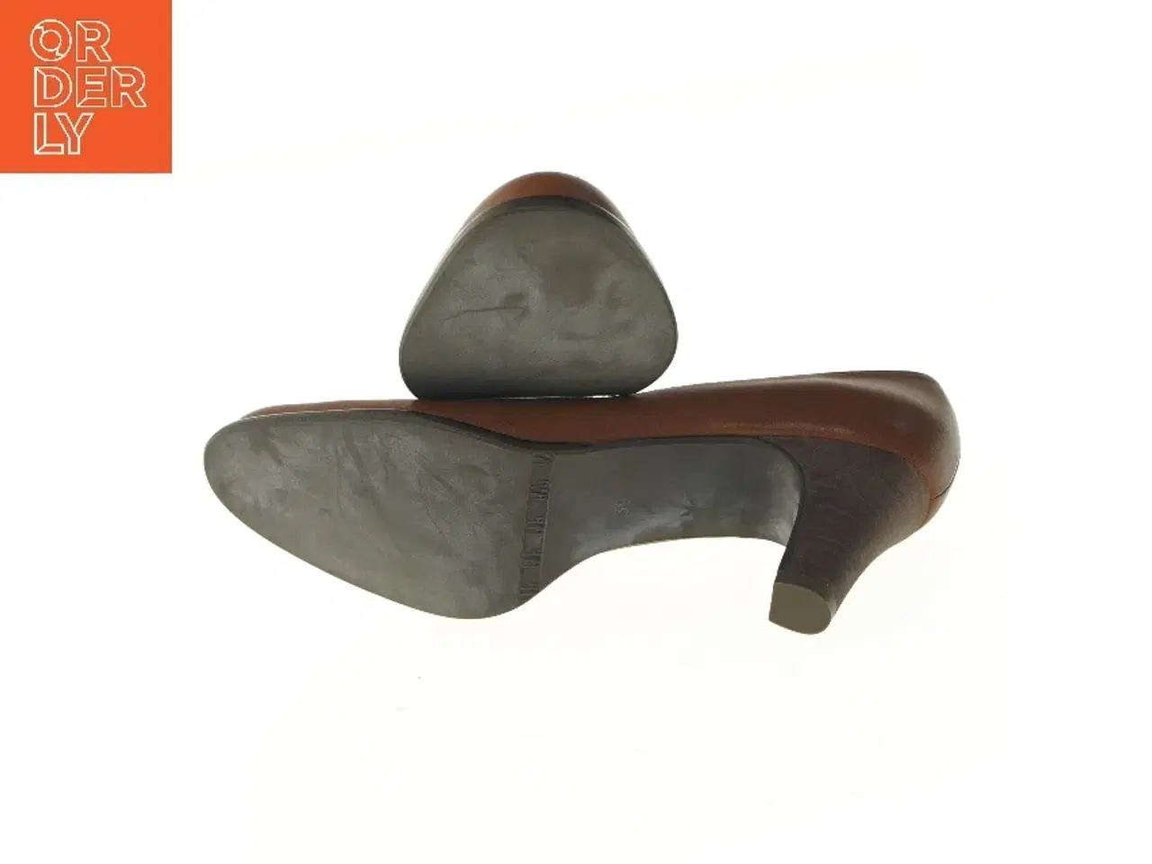 Billede 5 - Brune pumps størrelse 39 fra Billi Bi (str. 39 )