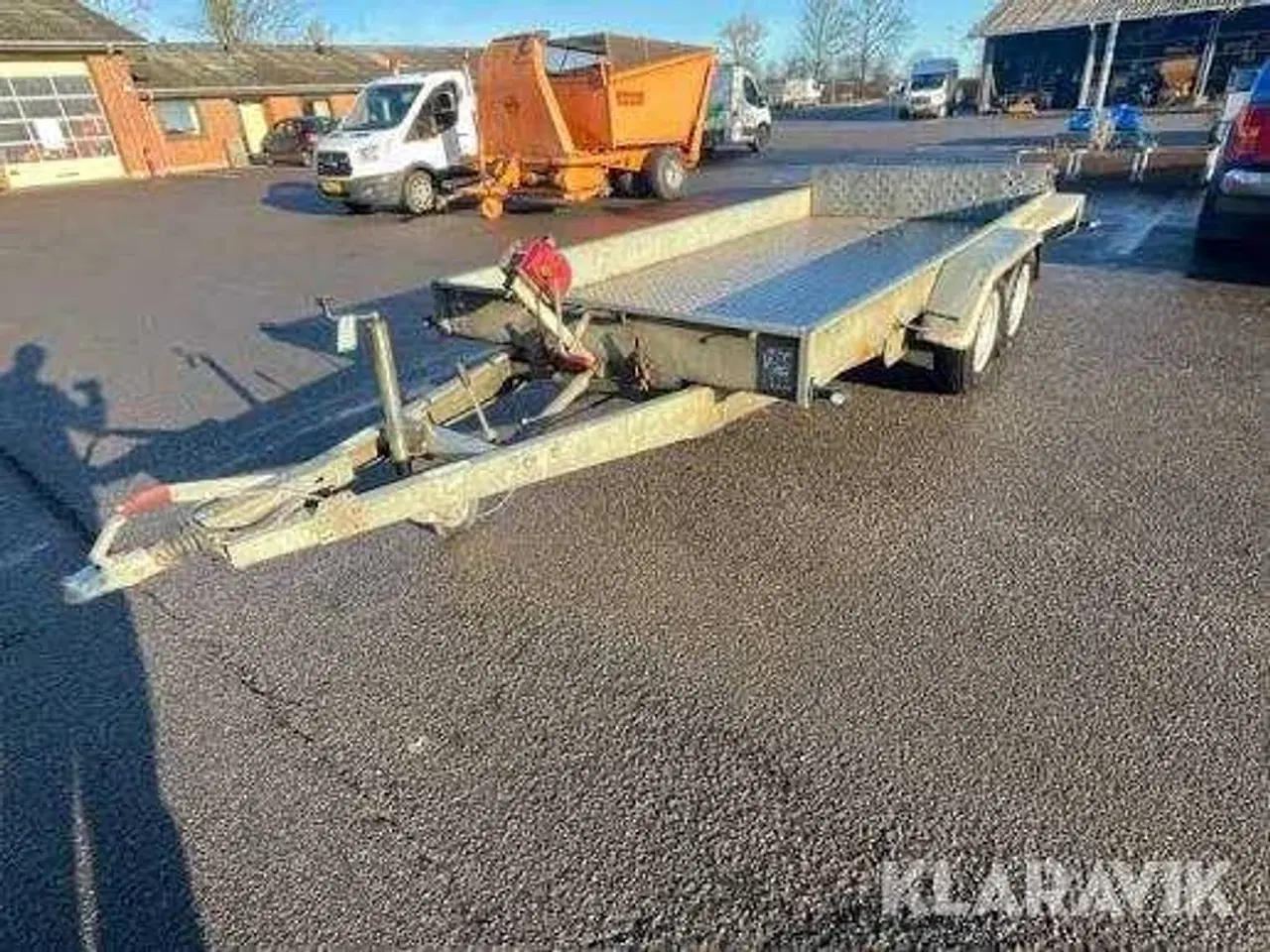 Billede 1 - Brenderup maskintrailer købes