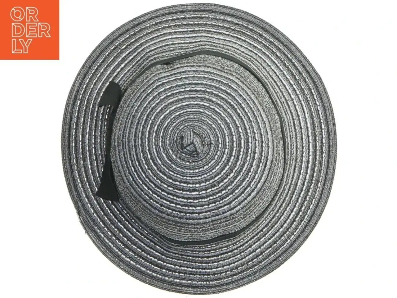 Billede 2 - Stråhat med sort bånd fra Maya (str. Ø 21 cm)