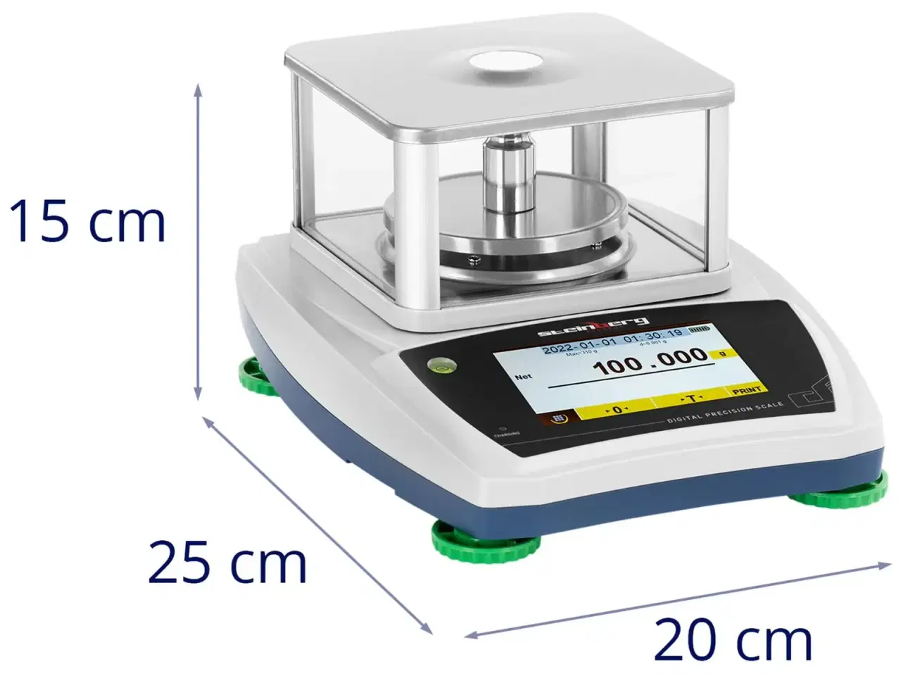 Billede 7 - Præcisionsvægt – 300 g / 0,001 g – LCD-touchscreen