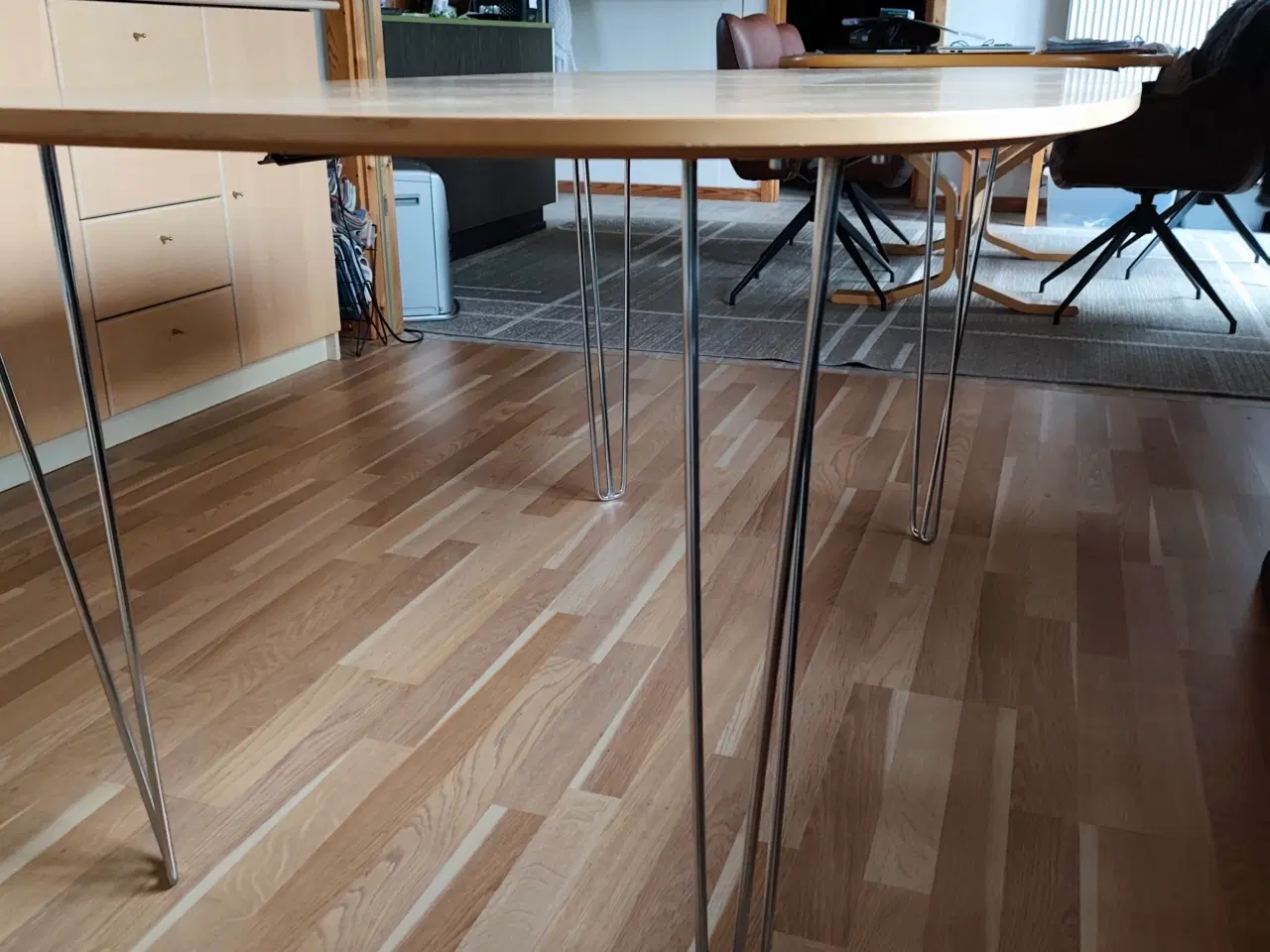Billede 2 - Spisebord med 2 plader