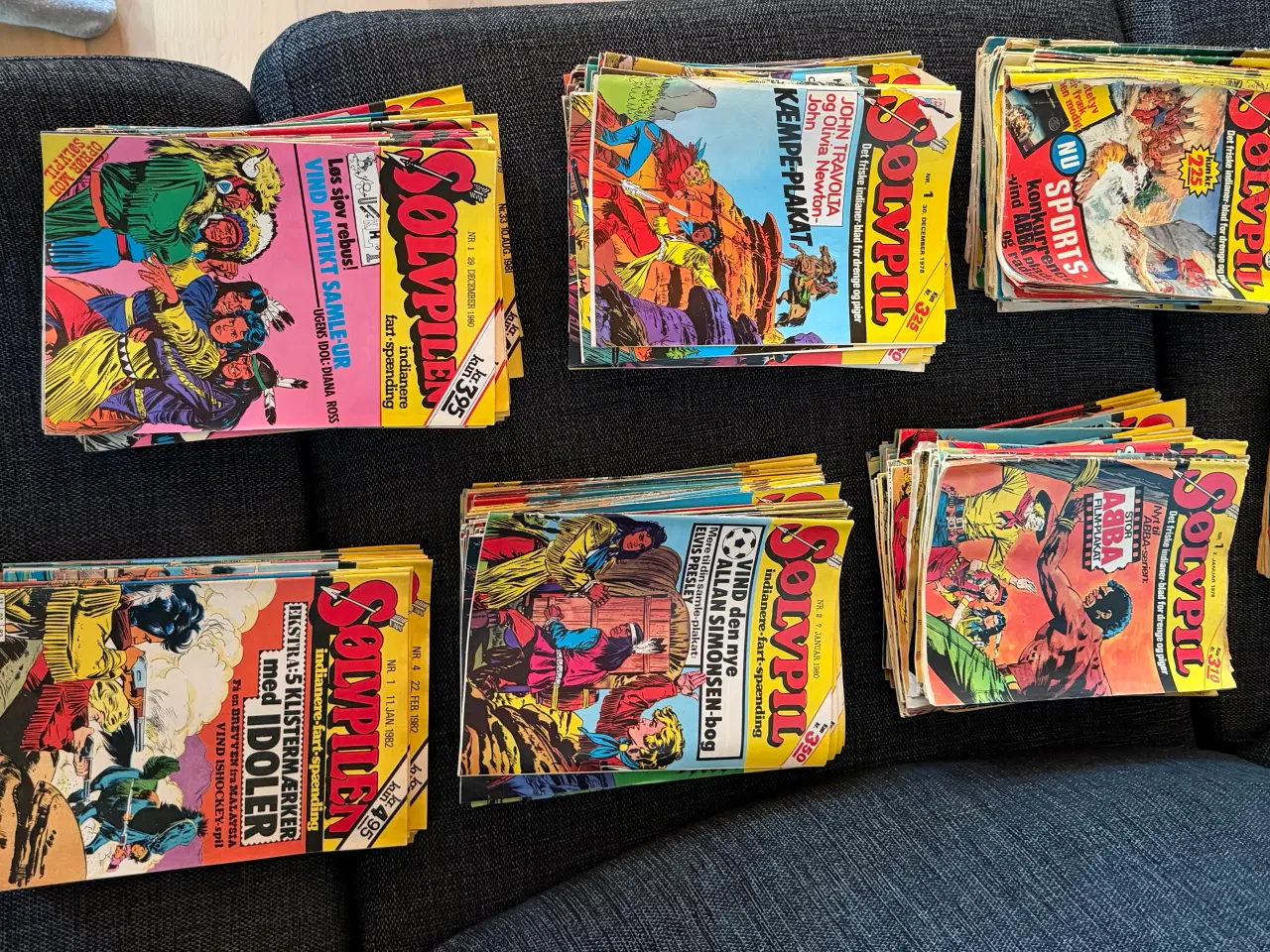 Billede 1 - Sølvpil blade fra årgang 1971 til 1982