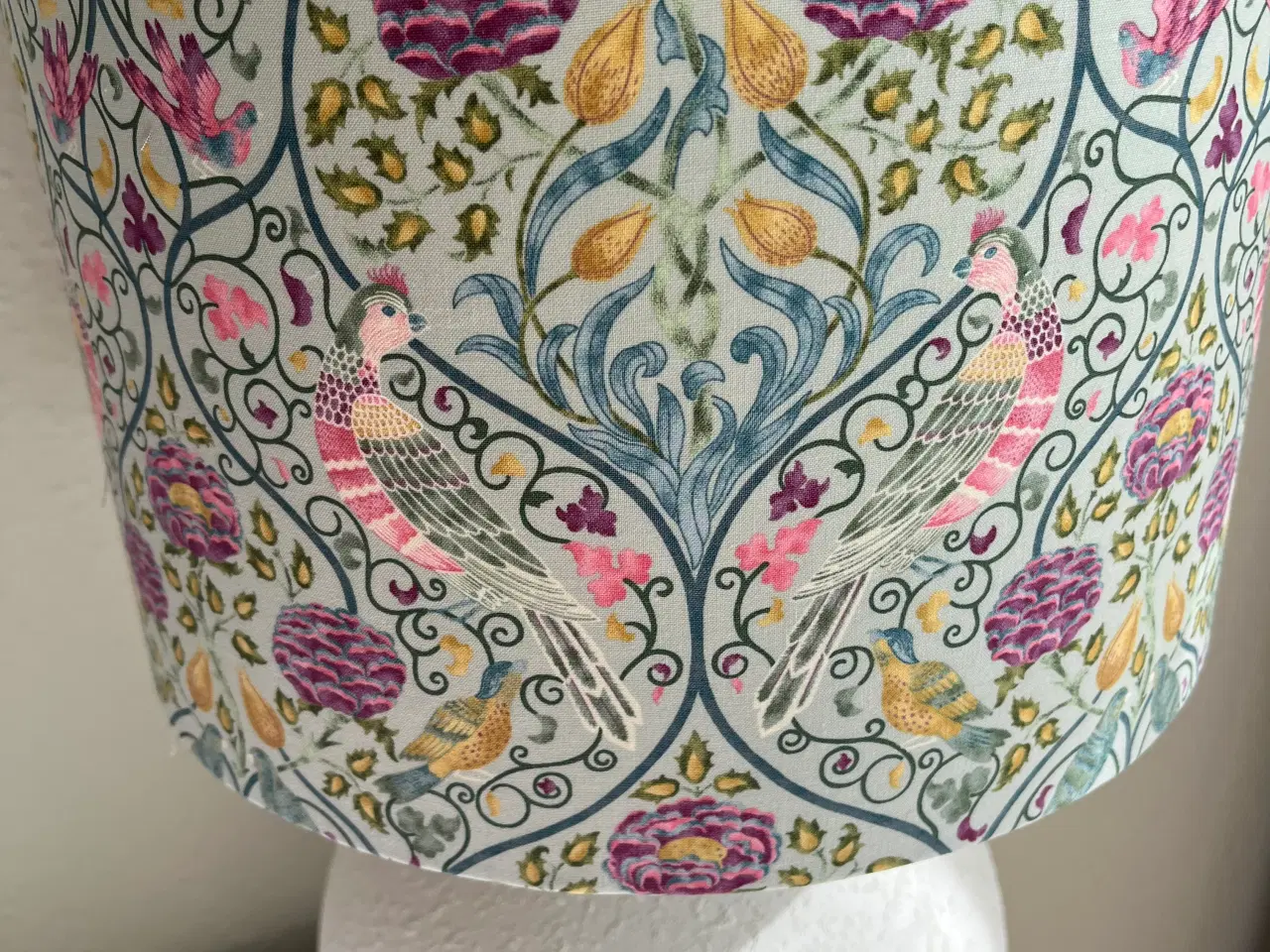 Billede 2 - Lampeskærm William Morris - håndlavet