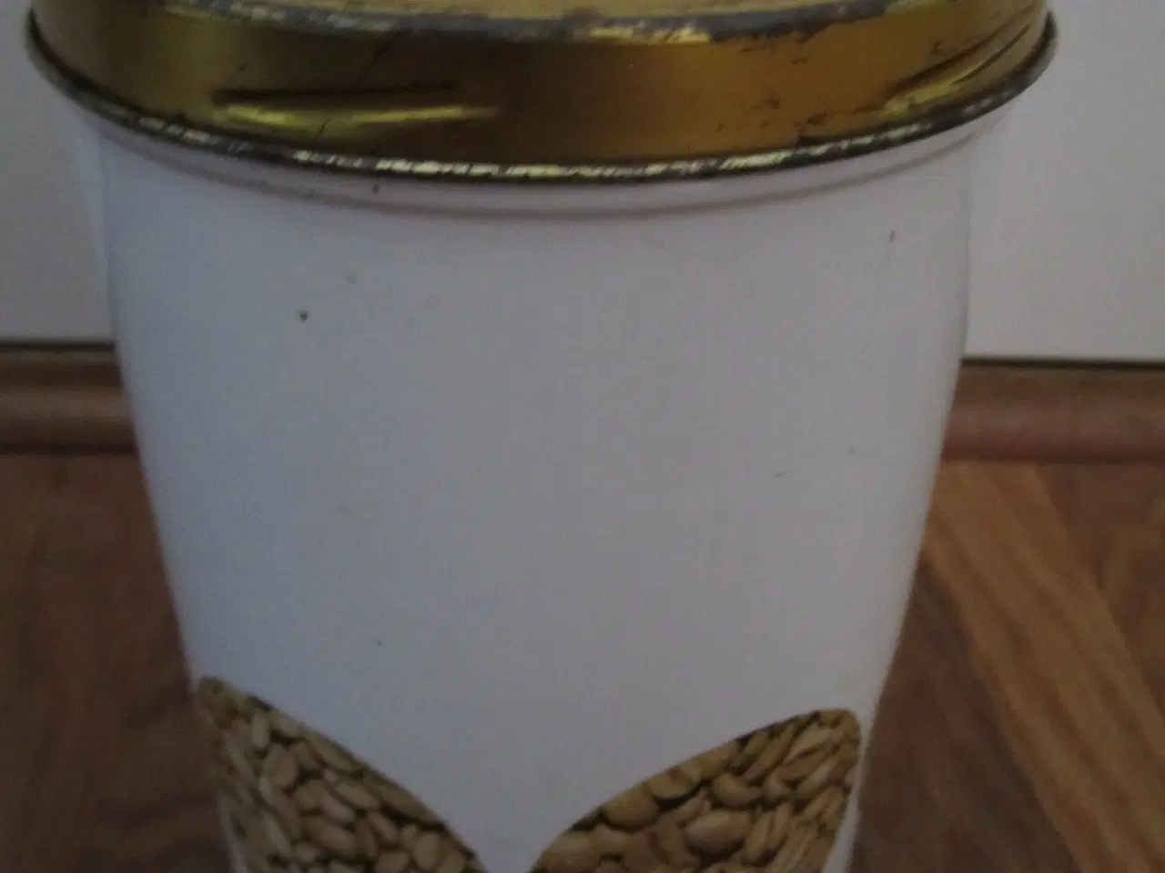 Billede 2 - RETRO. CIRKEL Kaffedåse med patina.