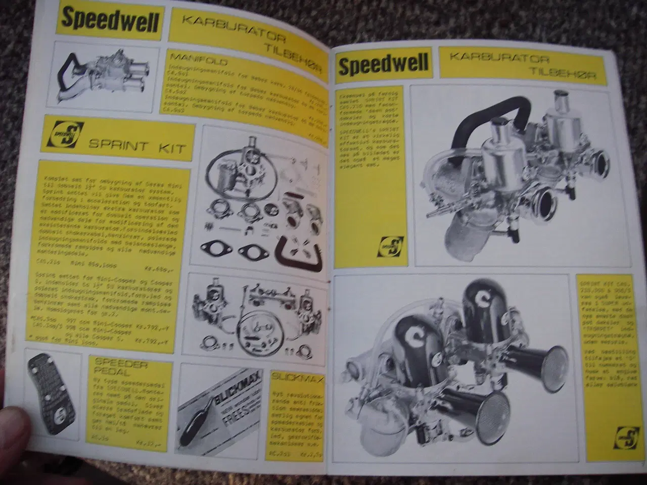 Billede 2 - Speedwell Tuningsdele Katalog
