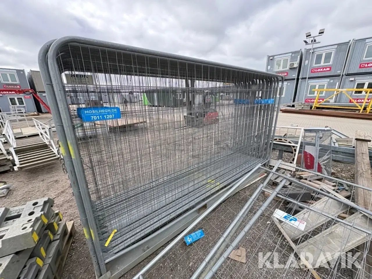 Billede 7 - Byggepladshegn og fødder 25 fag og 50 fødder