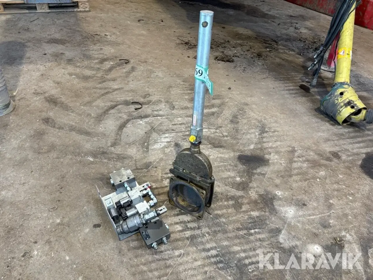 Billede 2 - Hydraulisk skydeventil samt hydraulik dele