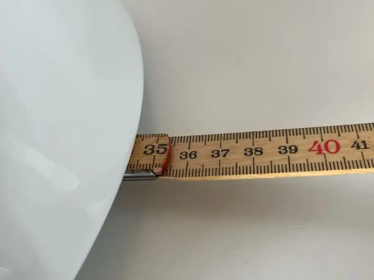 Billede 8 - Flot hvid værkstedspendel m. ny ledning