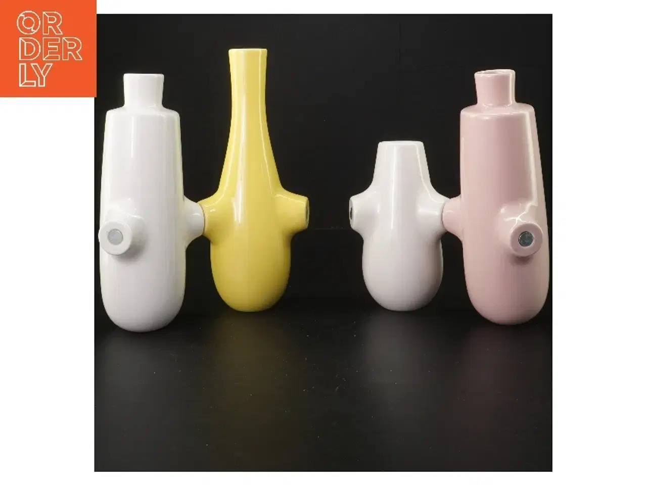 Billede 1 - Keramik vaser sæt fra K&#228;hler (str. 14-22 cm)