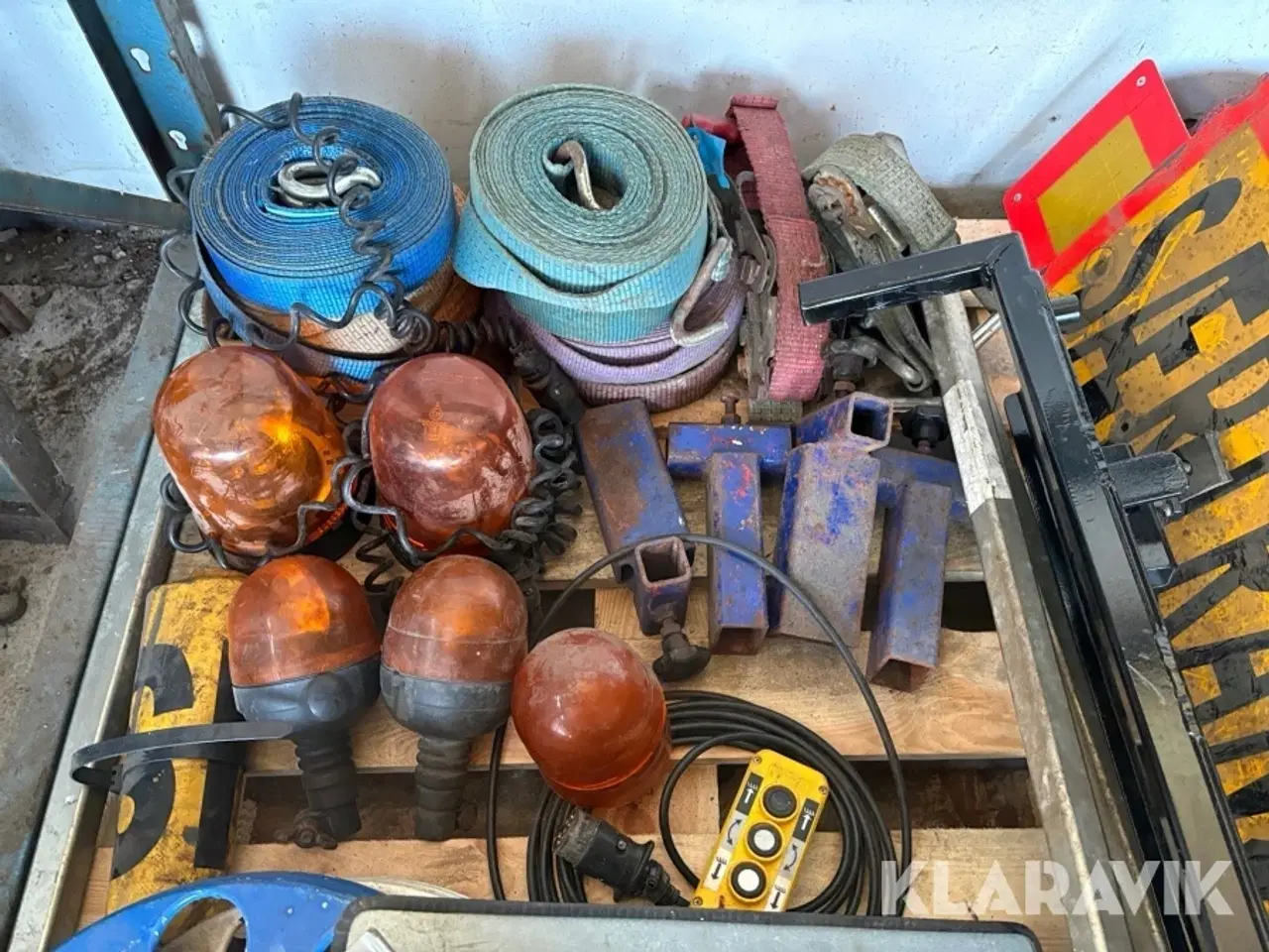 Billede 12 - Kæder, strammere, rotorblink & særtransportskilte