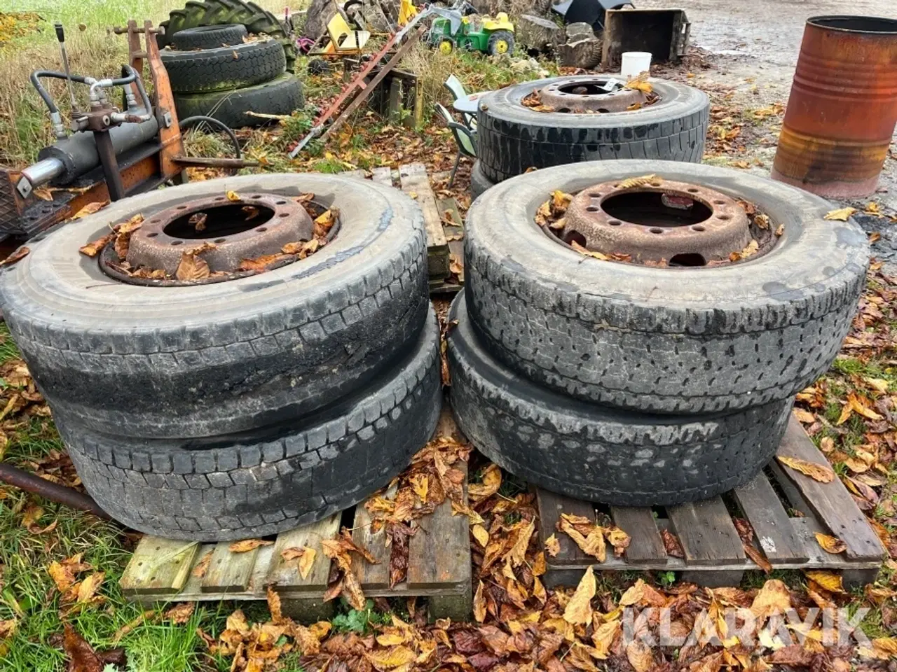 Billede 3 - Lastbilhjul 6 styk