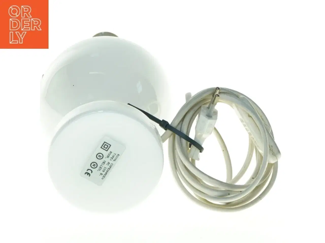 Billede 4 - Bordlampe fra Holmegaard (str. 29 x 12 lampeskærm, 34 x 21 cm)