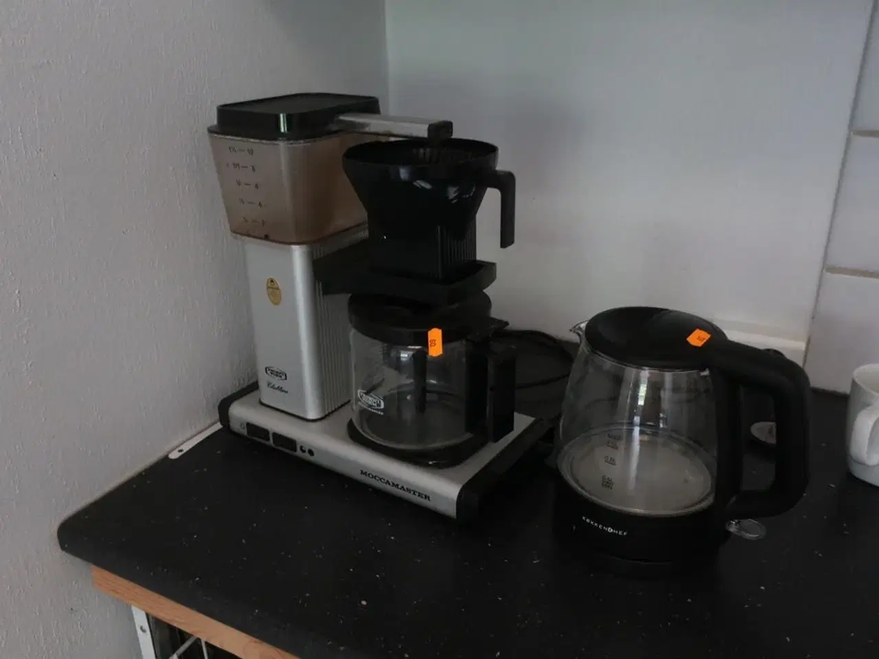 Billede 1 - Kaffemaskine MOCCAMASTER samt elkedel