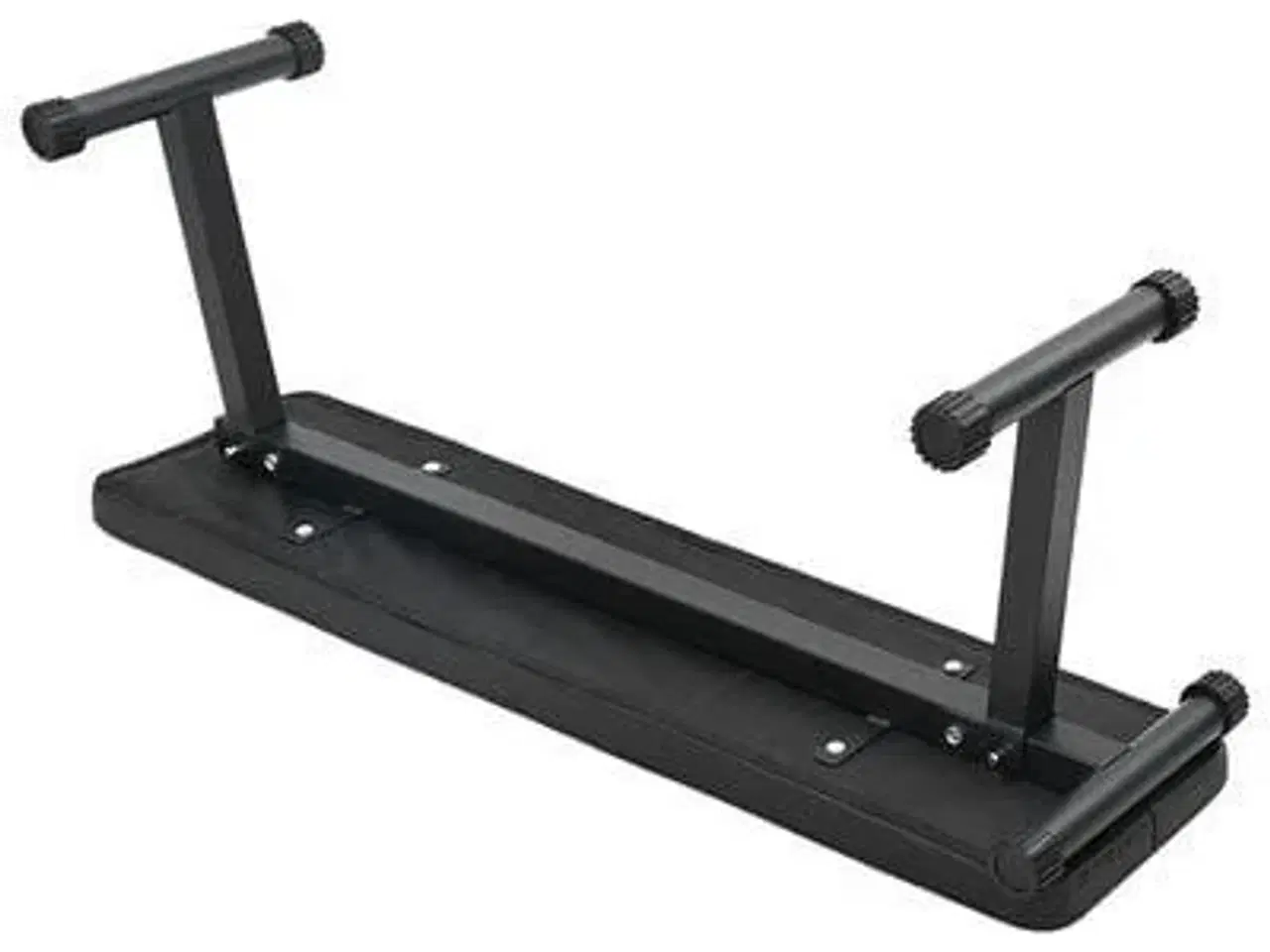 Billede 1 - Foldbar vægtbænk Sort 109 x 29 x 42 cm Stål