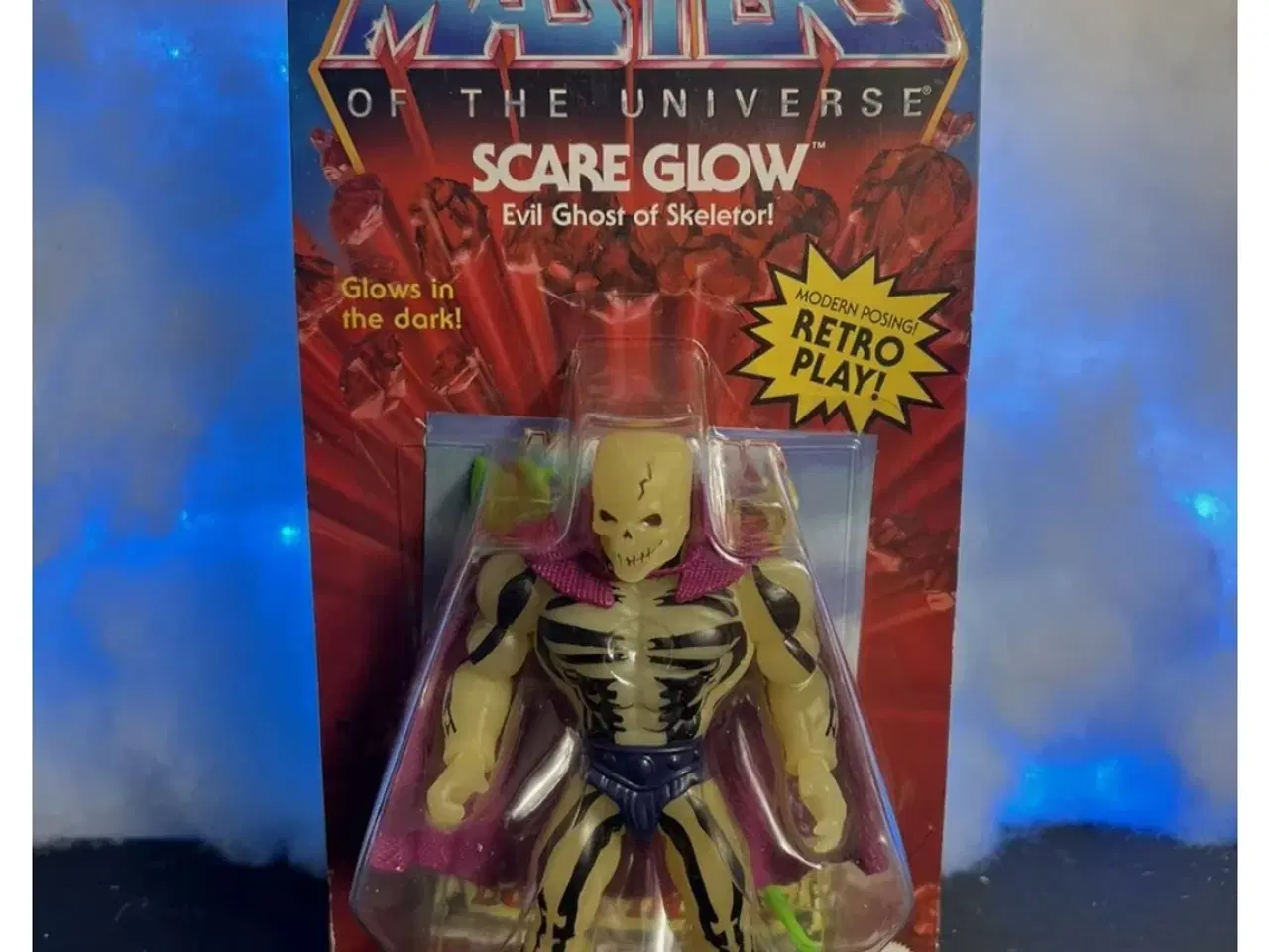 Billede 1 - Masters of the universe, skeletor glowing 