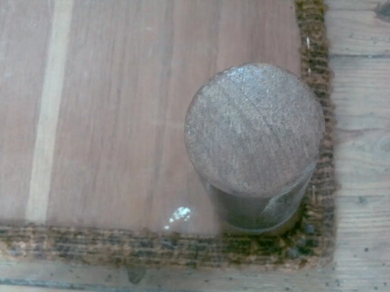 Billede 5 - Kæmpe krukke fod stand i træ på 4 ben