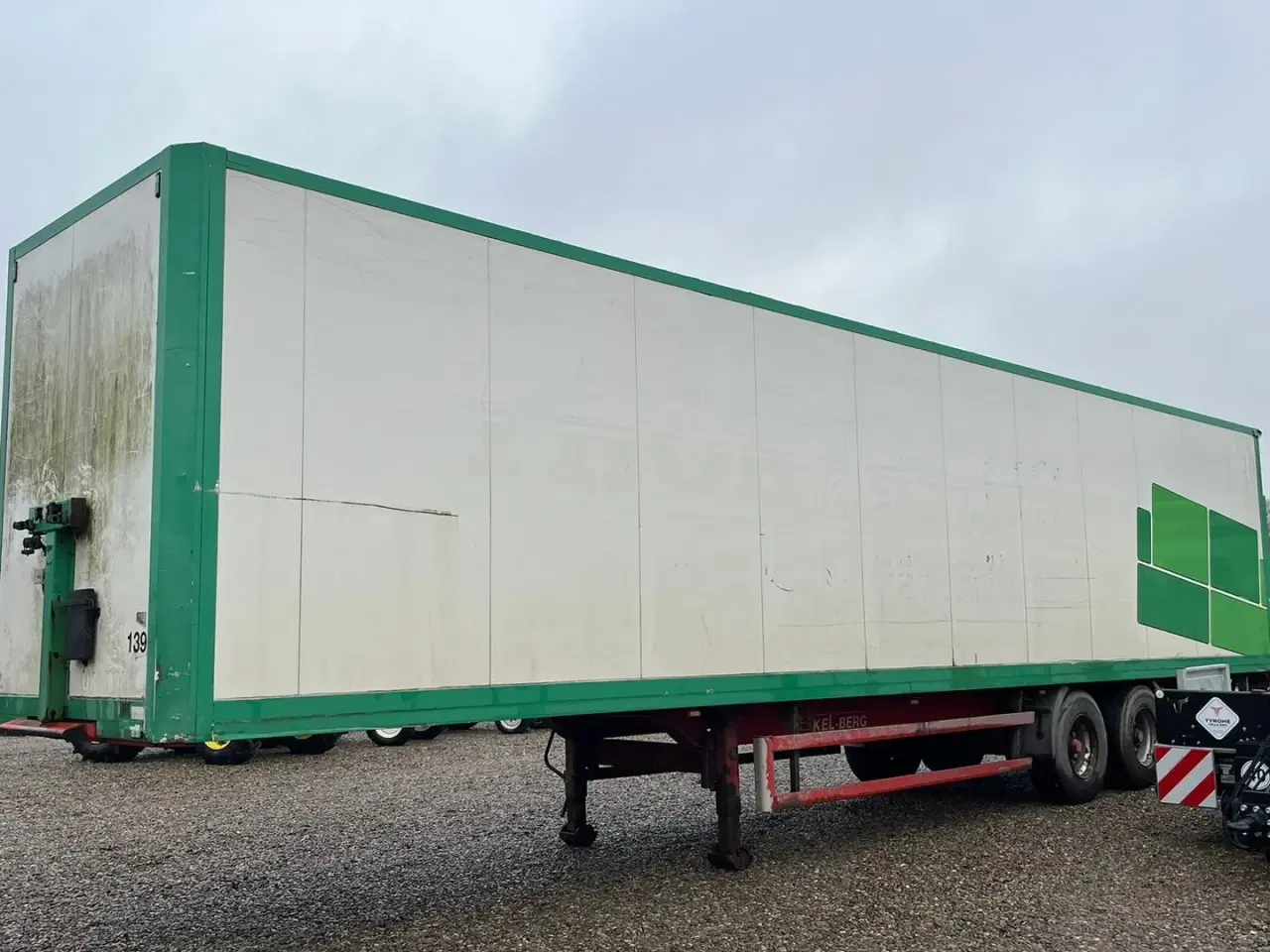 Billede 4 - Kel-Berg Box trailer Med læsserampe i bag