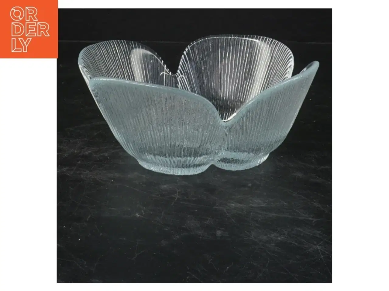 Billede 1 - Glas skål (str. 8x17 cm)