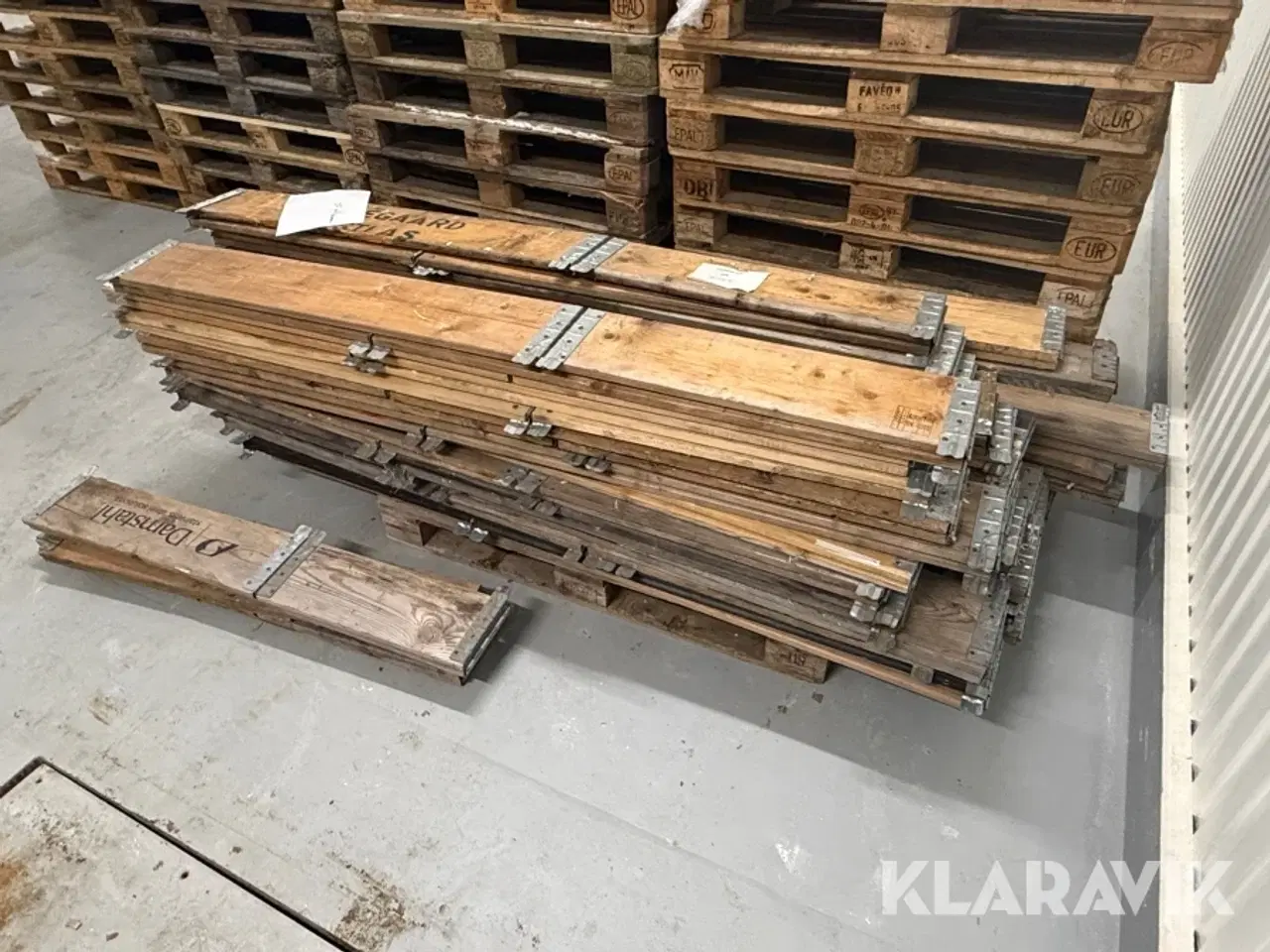 Billede 5 - Paller med pallerammer EPAL - cirka 42 styk