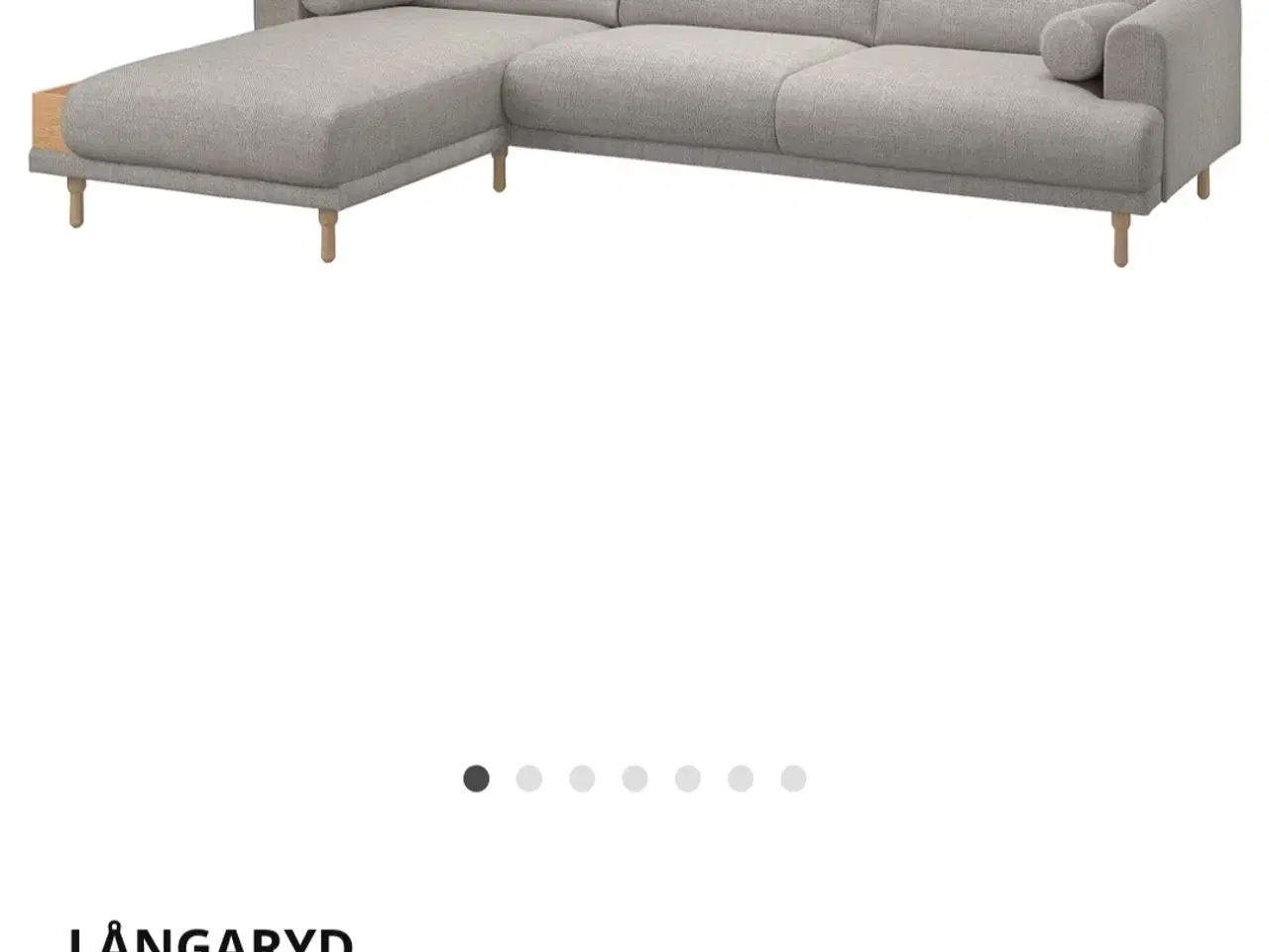 Billede 2 - Chaiselong sofa fra Ikea