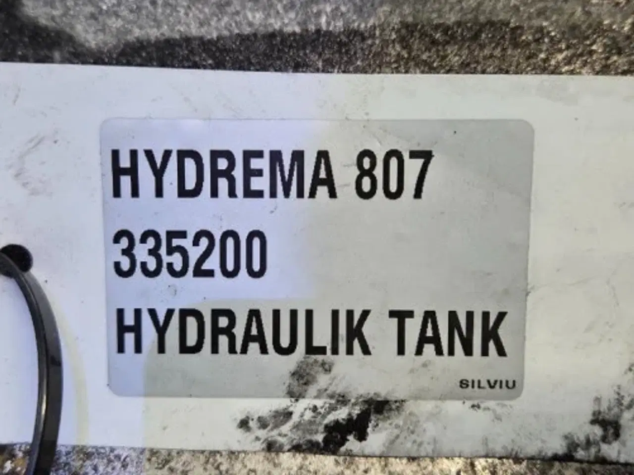 Billede 23 - Hydrema 807 Hydrauliktank 335200