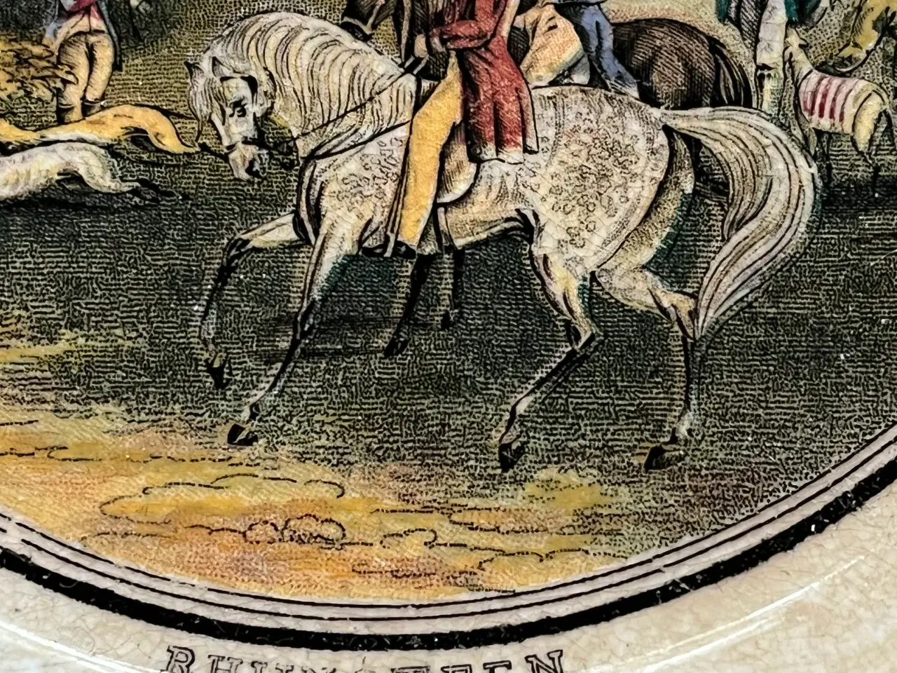 Billede 2 - P. Regout Maastricht Rhijnsteen platte