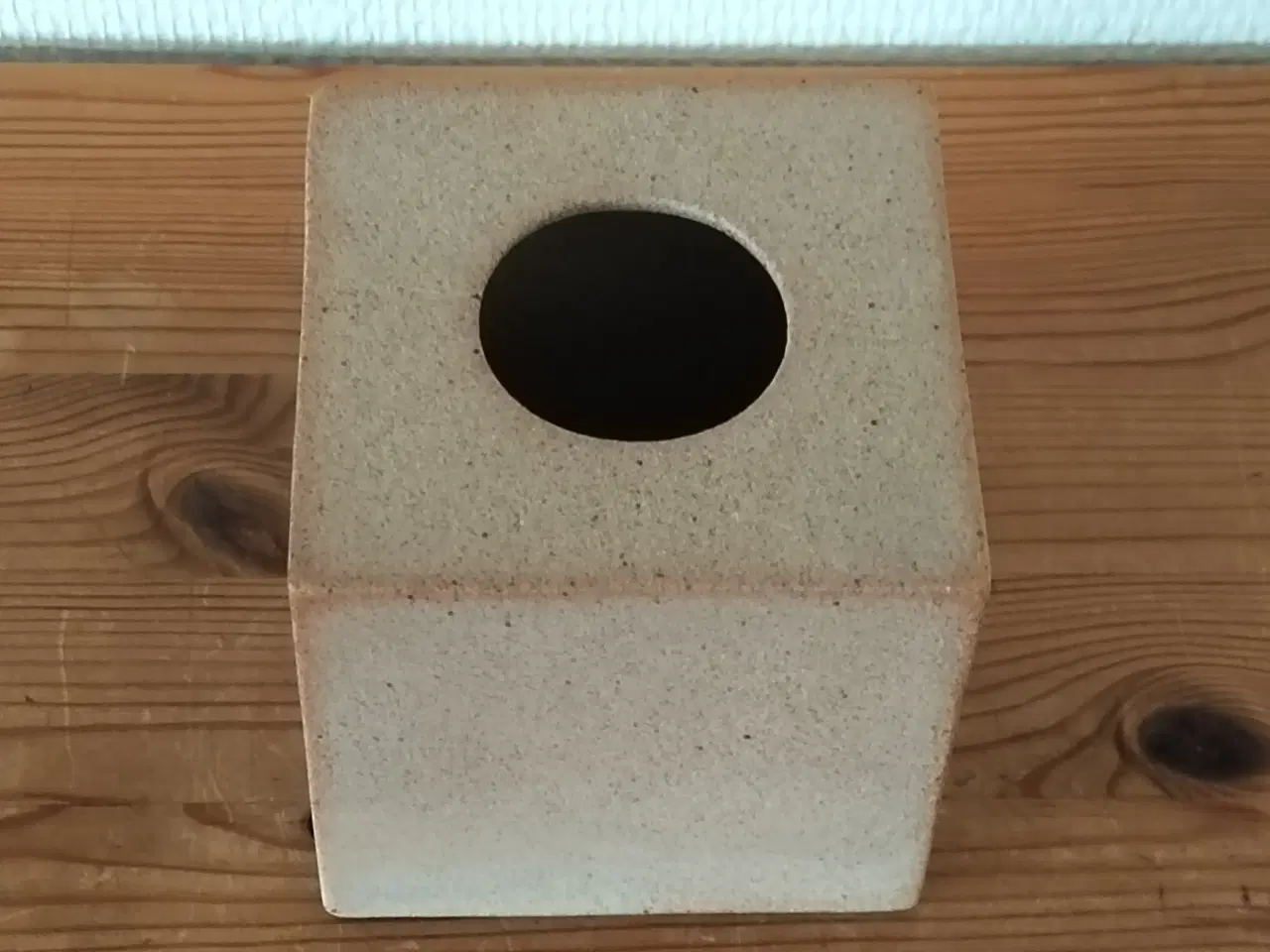 Billede 5 - Knabstrup keramik - Sjælden Firkantet vase