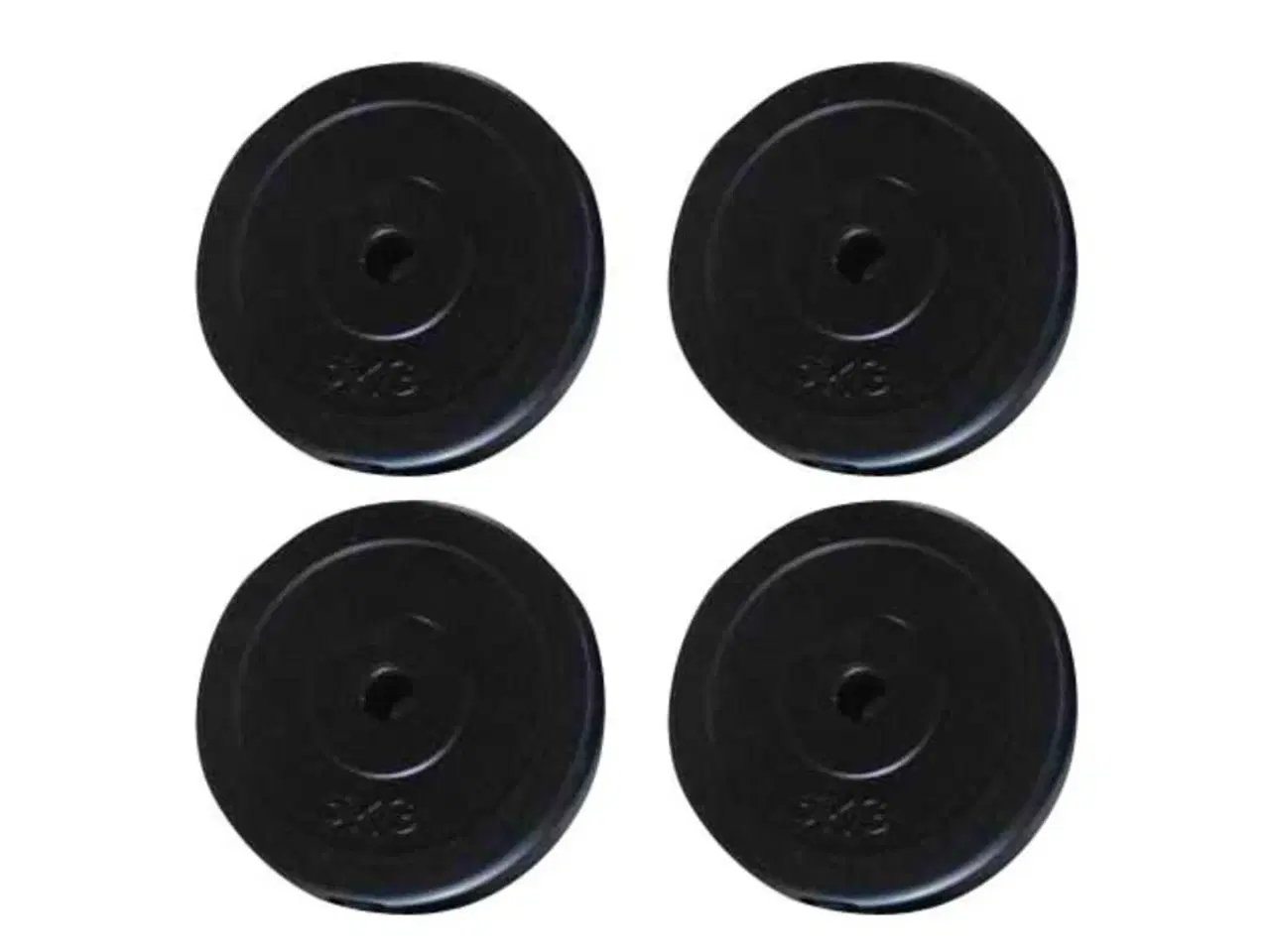 Billede 2 - Vægtplader 4 stk. 20 kg