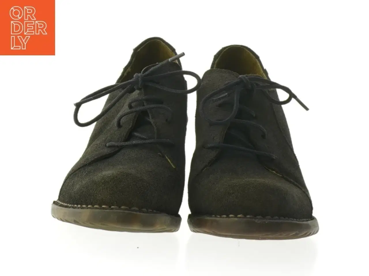 Billede 3 - El Natura Lista sort snøresko med hæl (str. 39 )