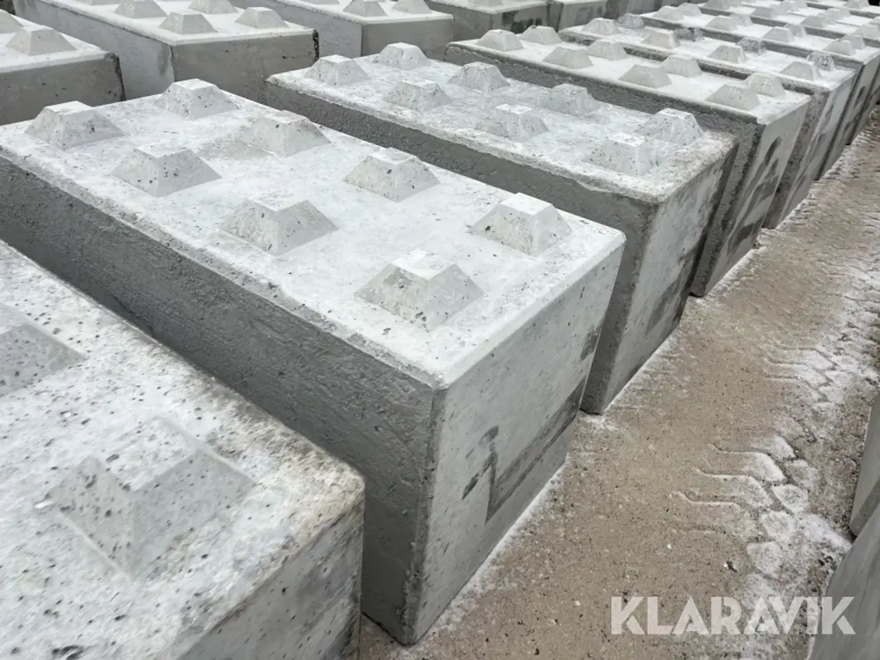 Billede 9 - Betonblokke / siloklodser 25 styk - 160x80x80cm