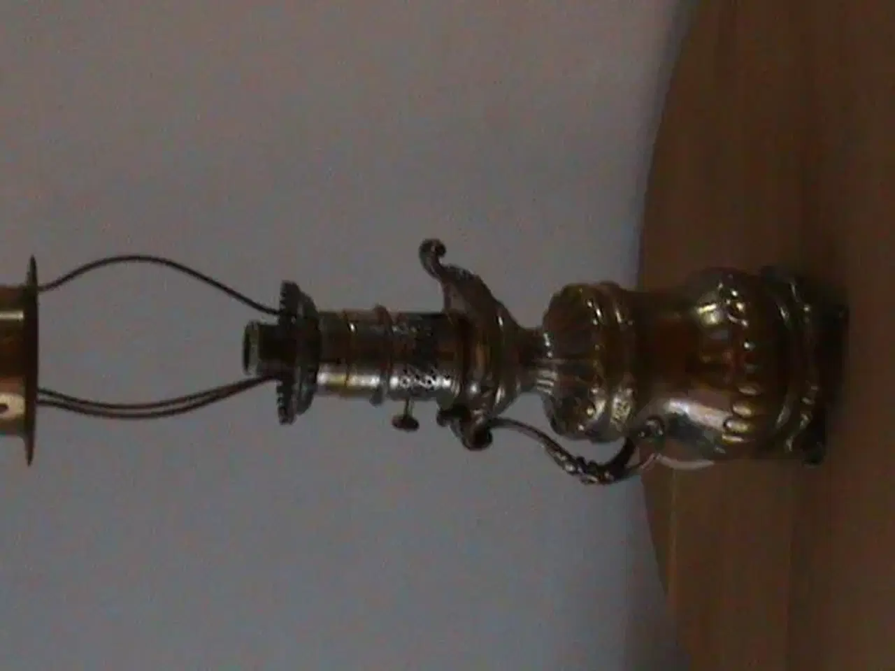 Billede 1 - Antik GAGNEAU bordlampe