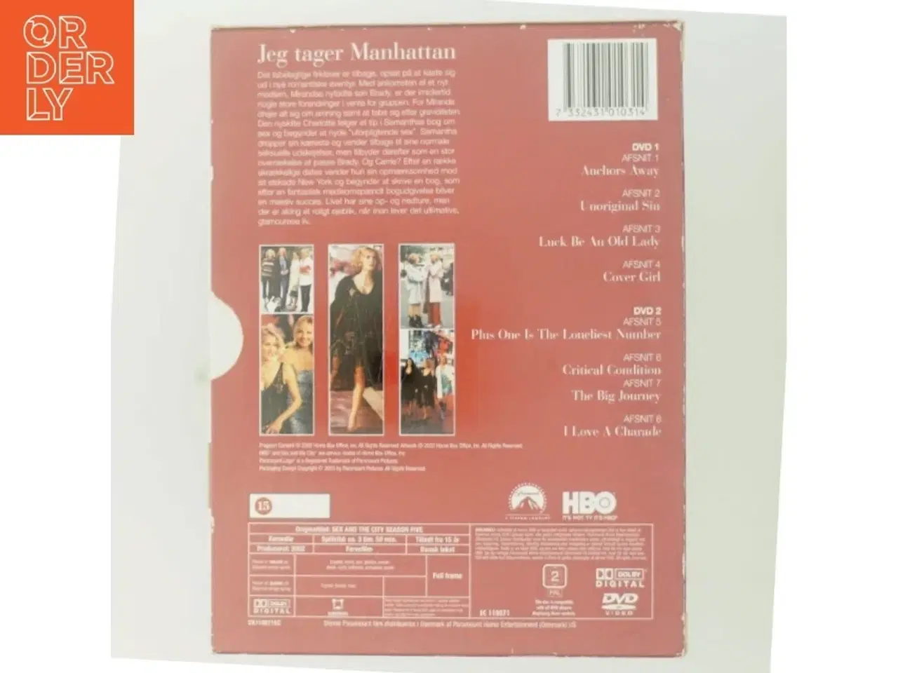 Billede 3 - Sex and the city - sæson 5 - Sex and the city - sæson 5 (DVD)