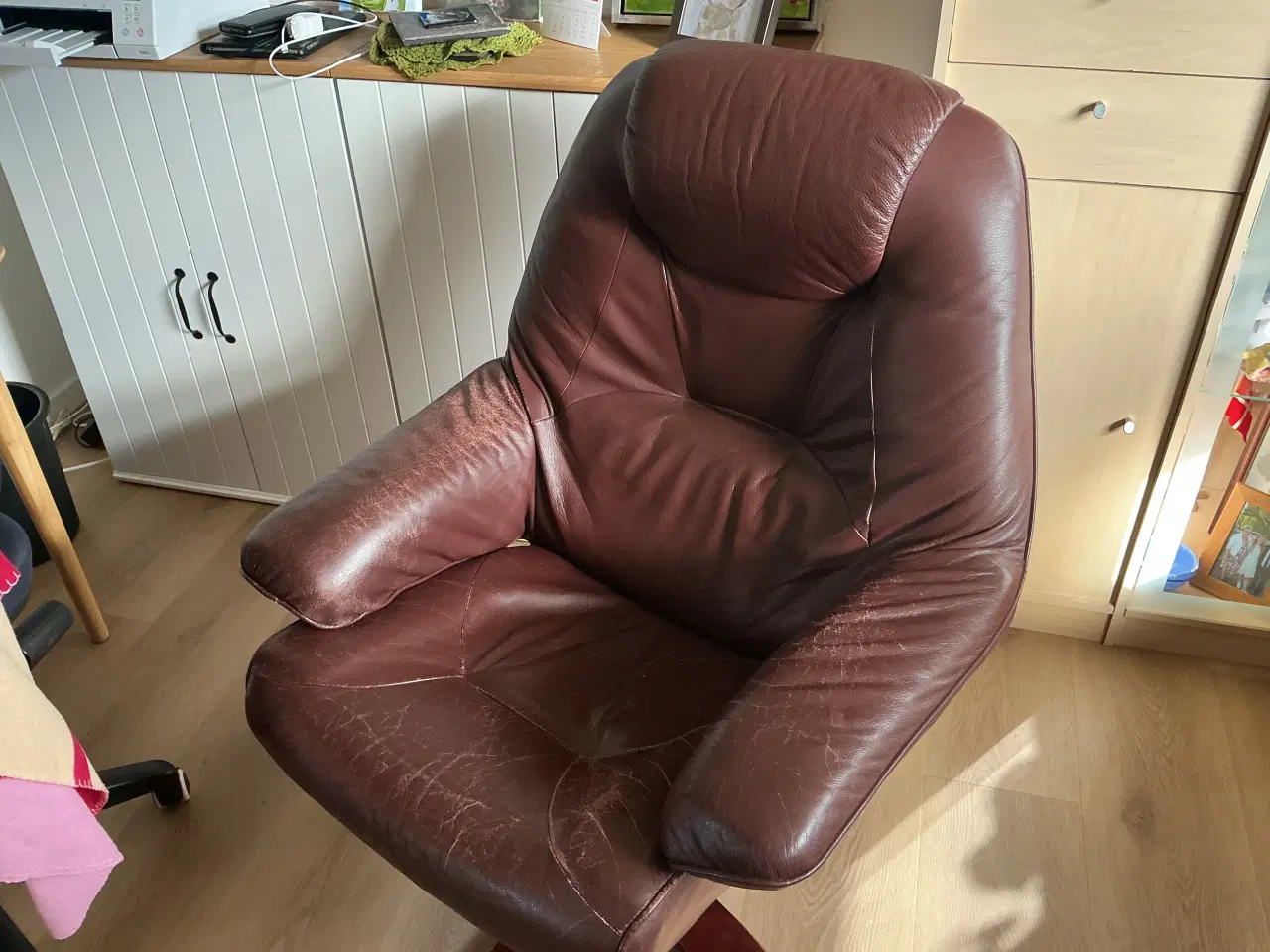 Billede 1 - Læderstole
