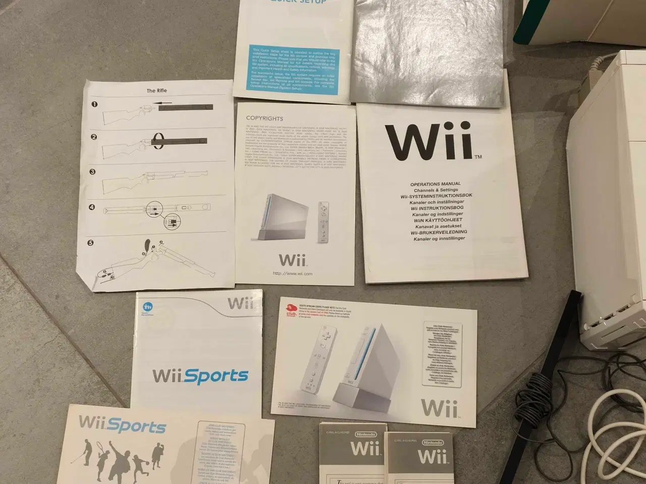 Billede 5 - Nintendo Wii m. Tilbehør og spim