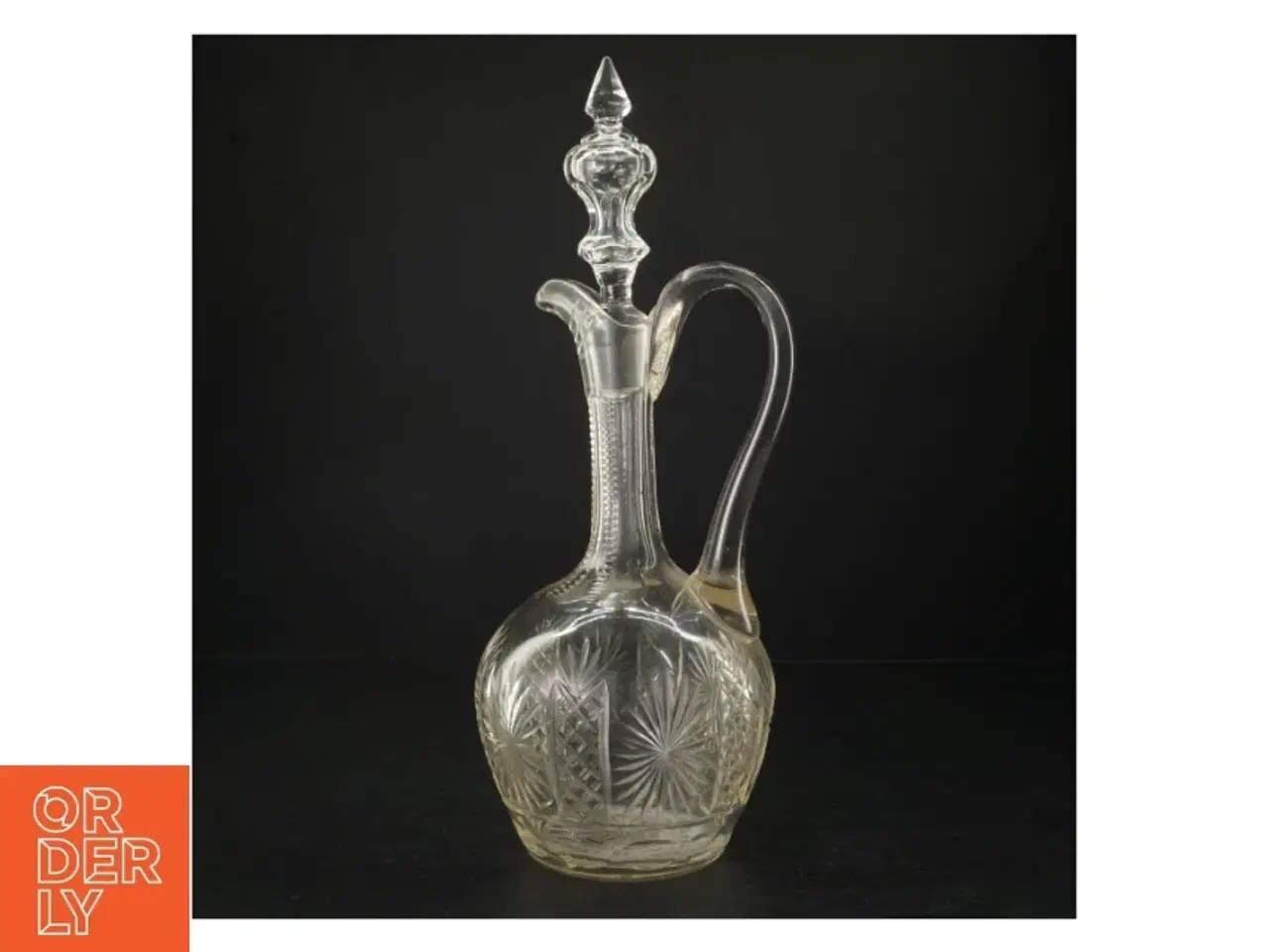 Billede 1 - Klar glas karaffel (str. H. 37 cm)
