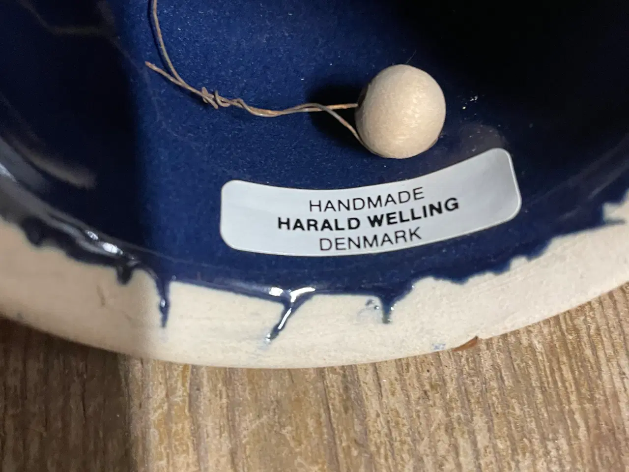 Billede 2 - Keramikklokke Harald Welling
