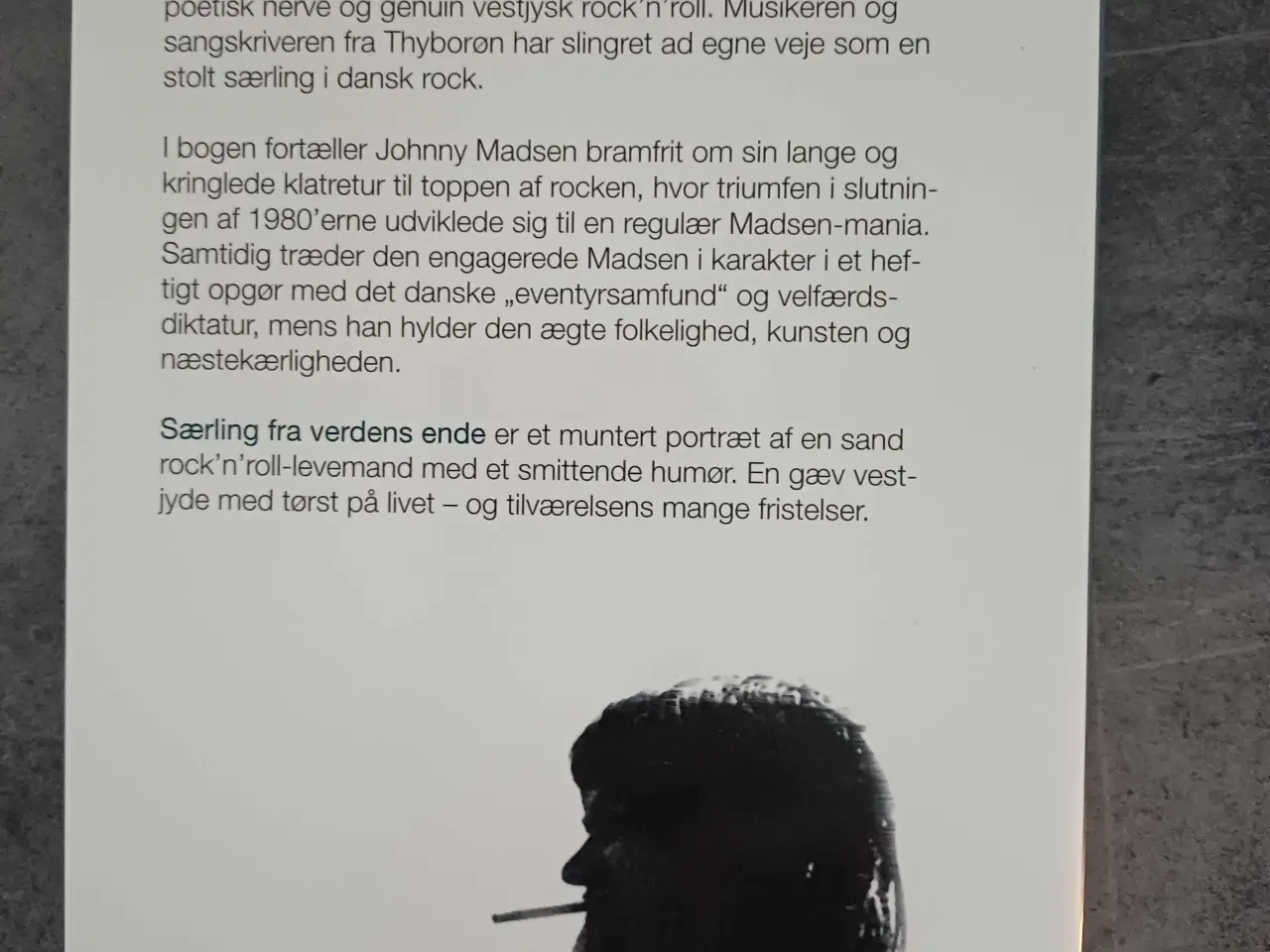 Billede 2 - Anders Houmøller Thomsen: Johnny Madsen - Særling 