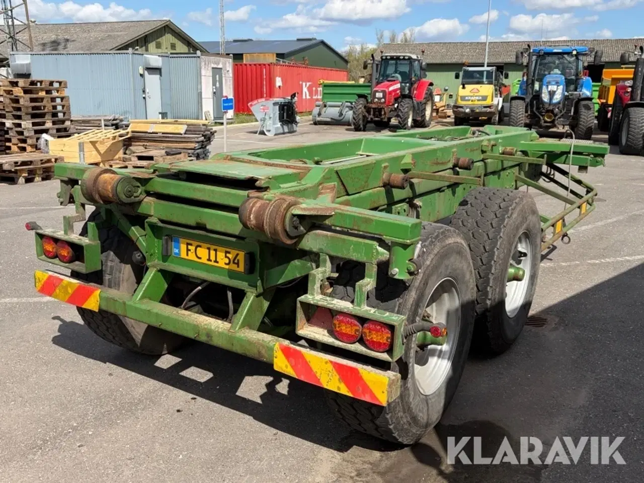 Billede 5 - Vogn med hejs Simmelkær