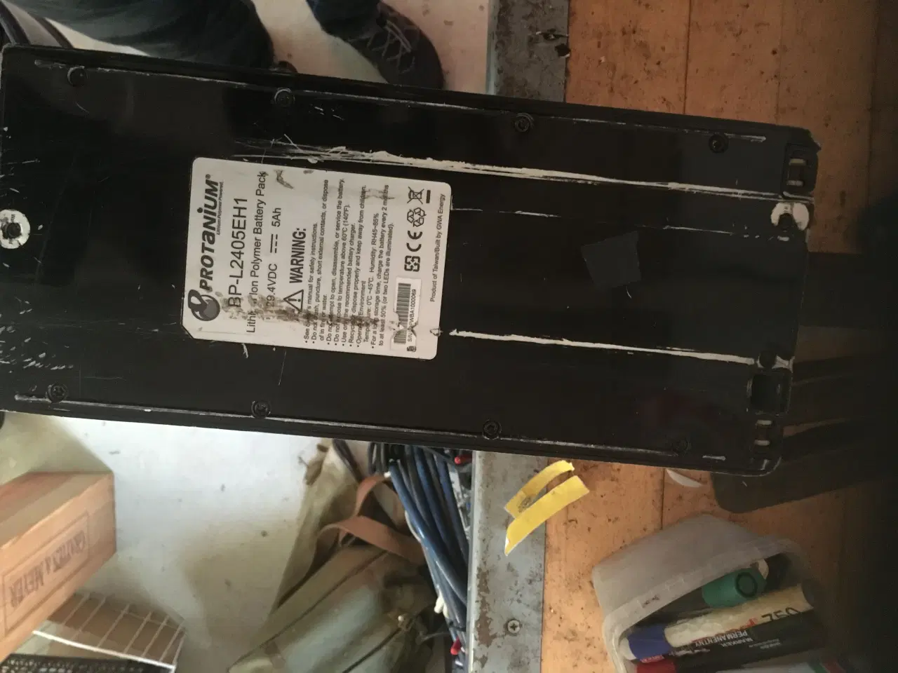 Billede 1 - Batteri nyrenoveret til ældre sco cykel