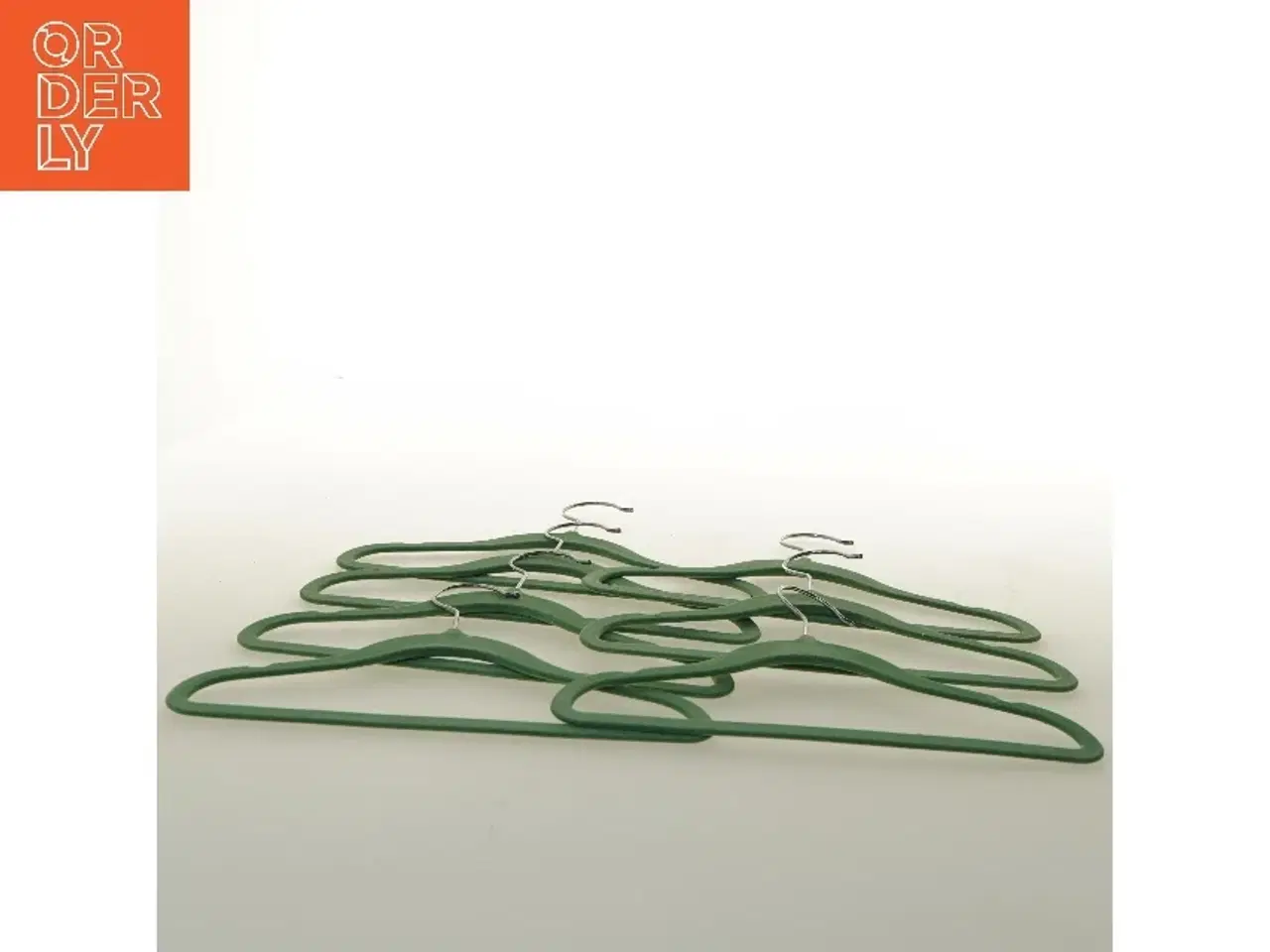 Billede 2 - Grønt sæt af bøjler (str. 30 cm)
