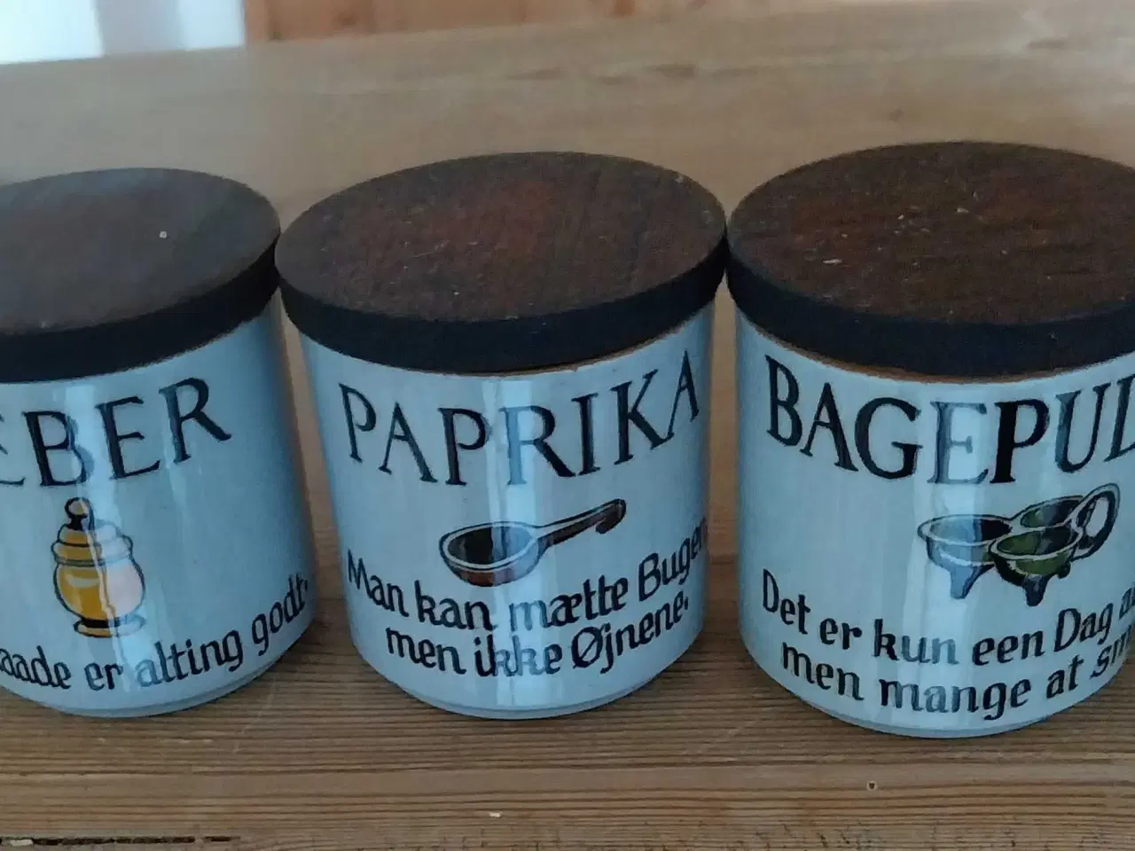 Billede 1 - Knabstrup krydderikrukke